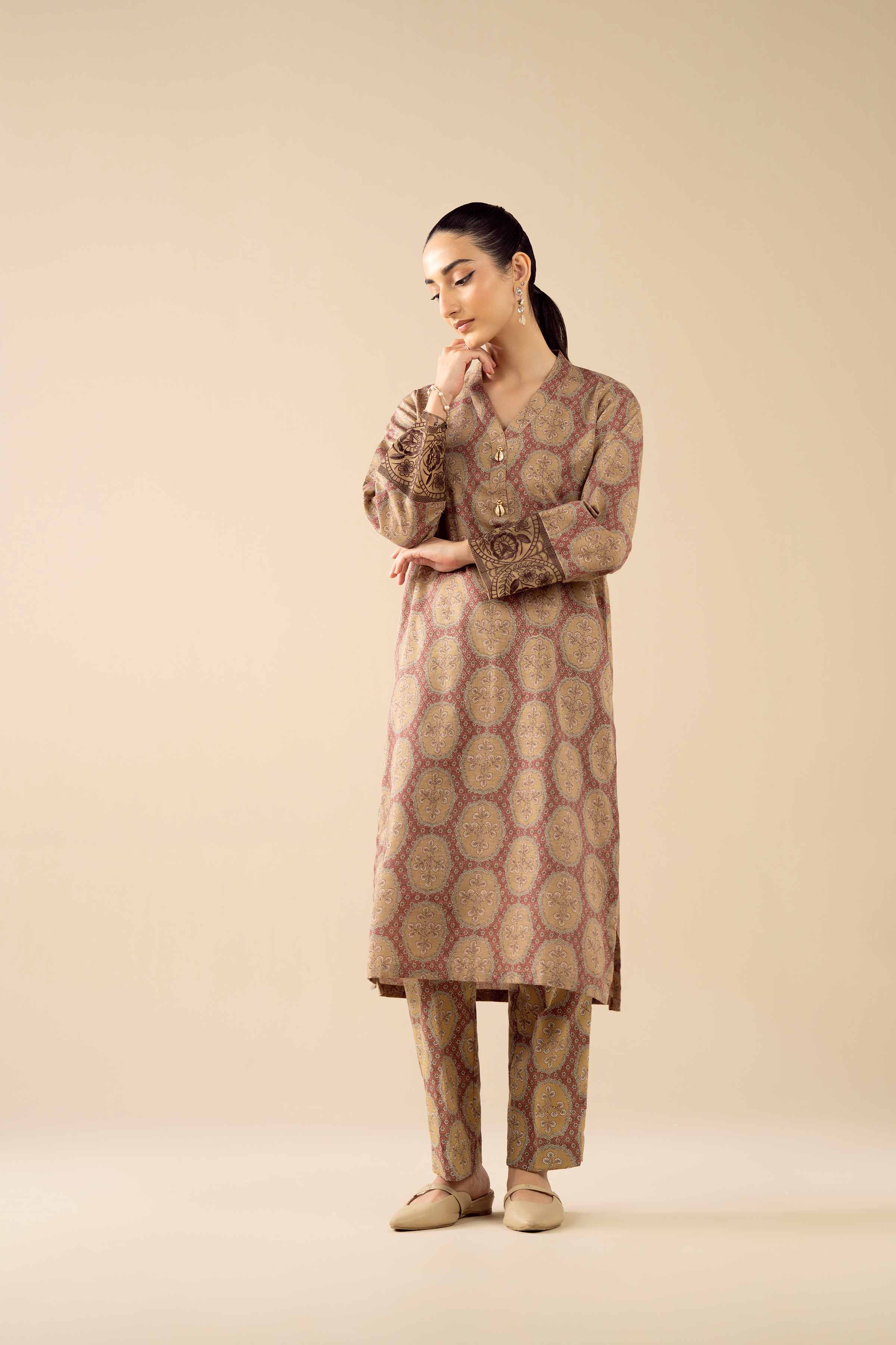 2 Piece - Printed Suit - PW25-289