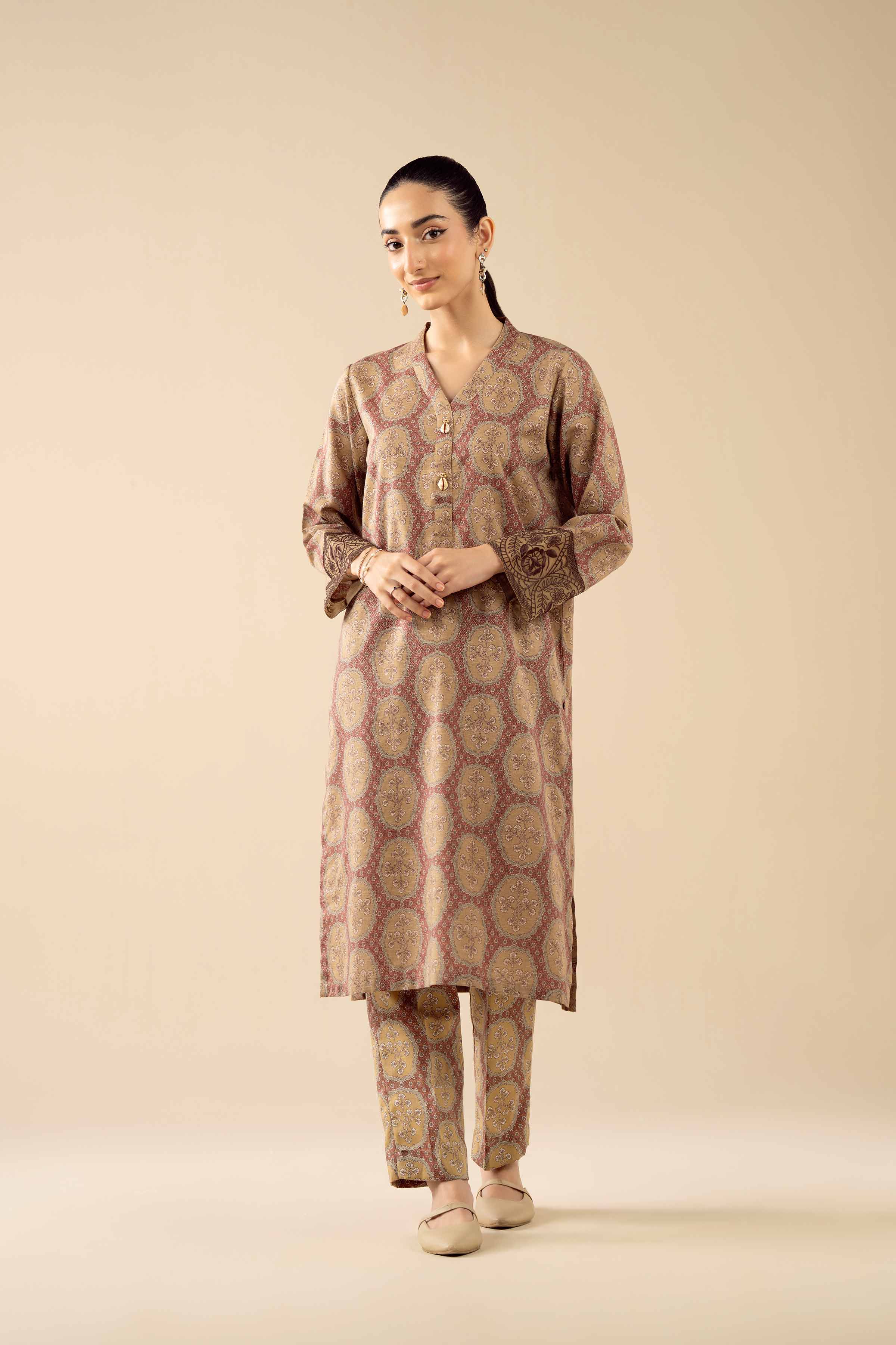 2 Piece - Printed Suit - PW25-289