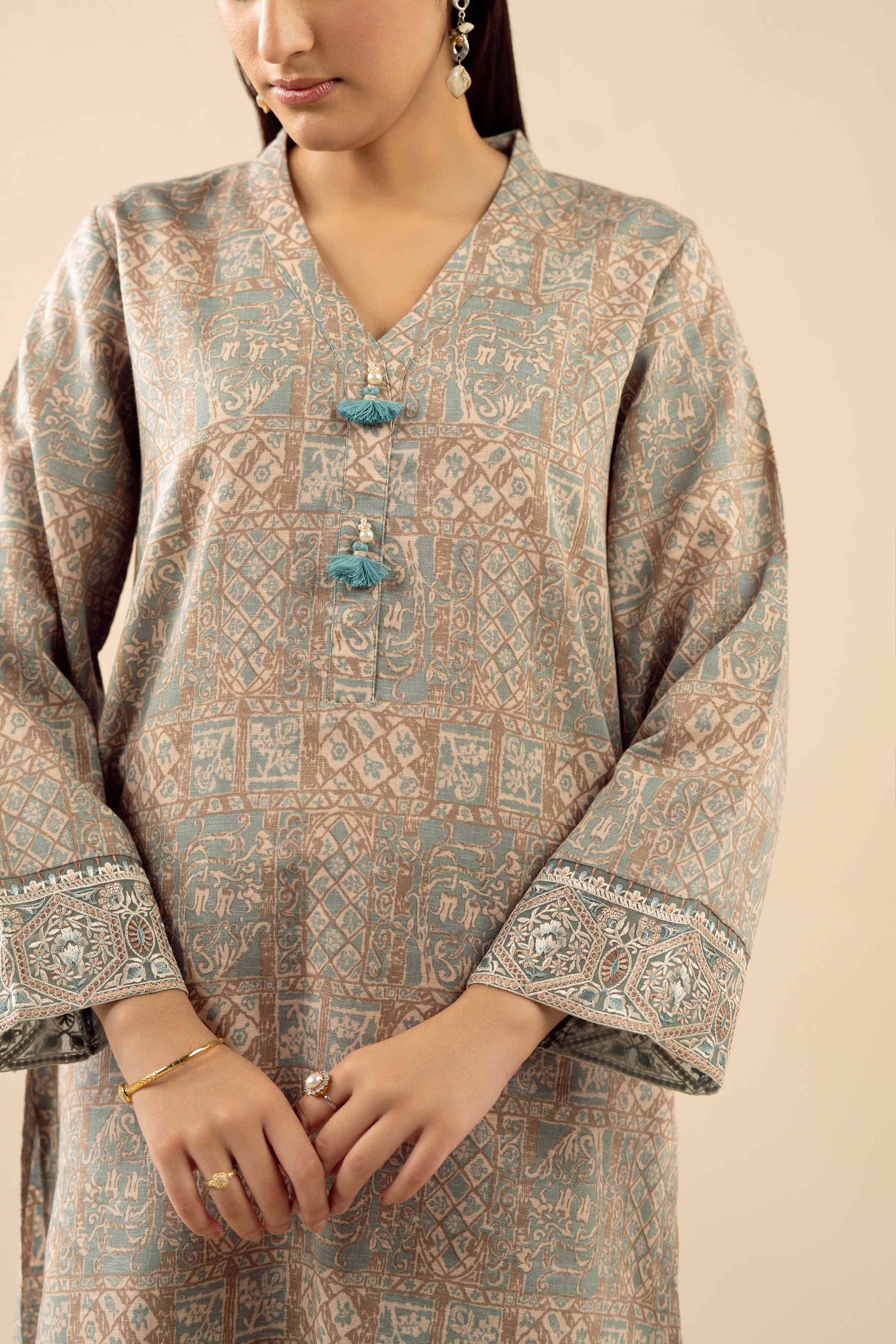 2 Piece - Printed Suit - PW25-292