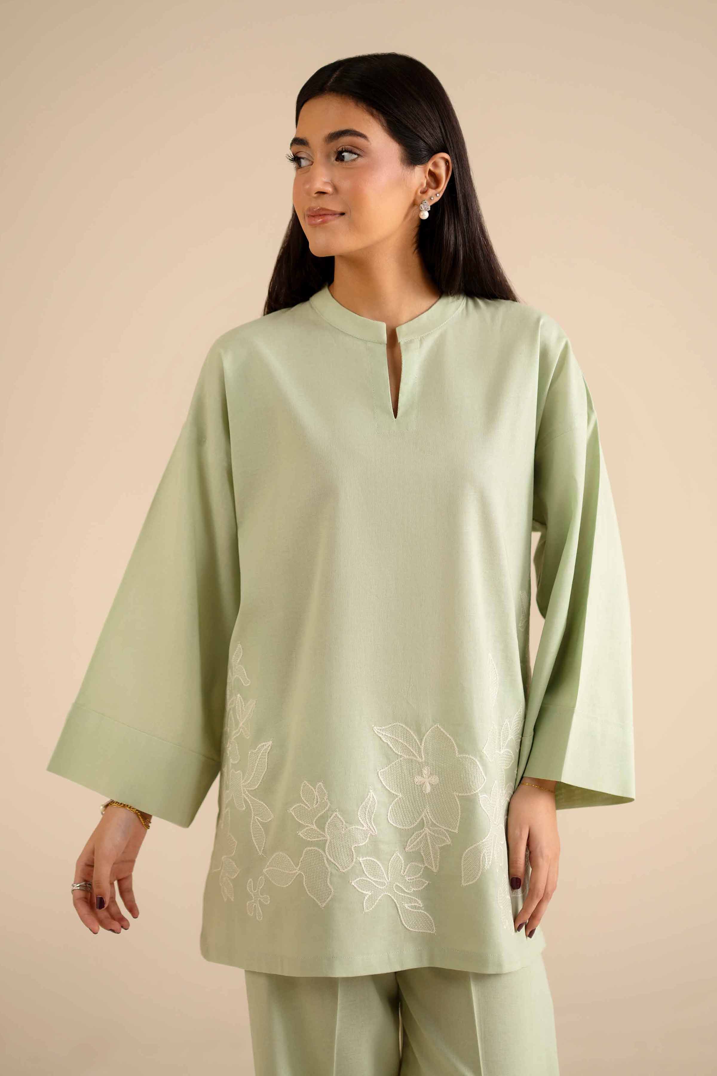 2 Piece - Embroidered Suit - PW25-300