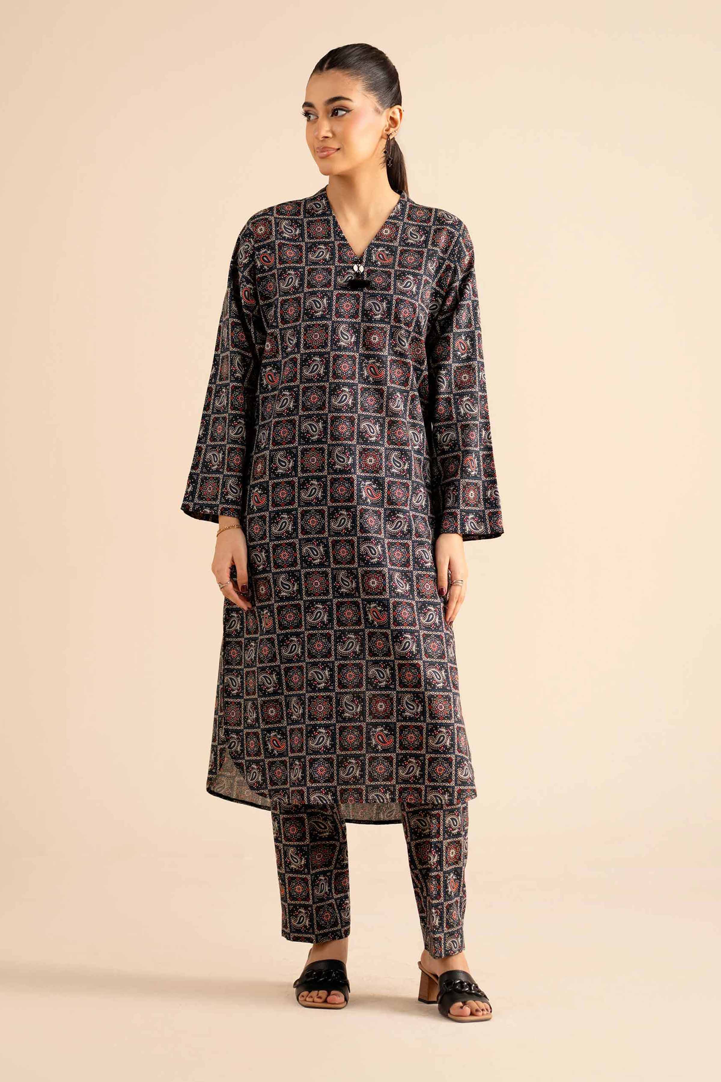 2 Piece - Printed Suit - PW25-302