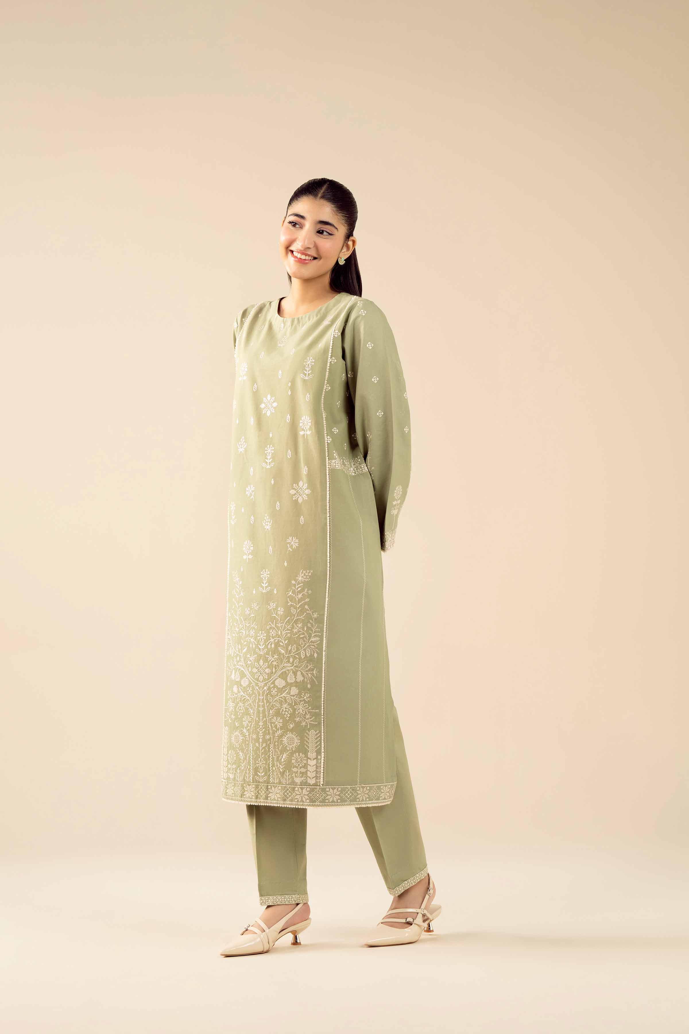 2 Piece - Embroidered Suit - PW25-31