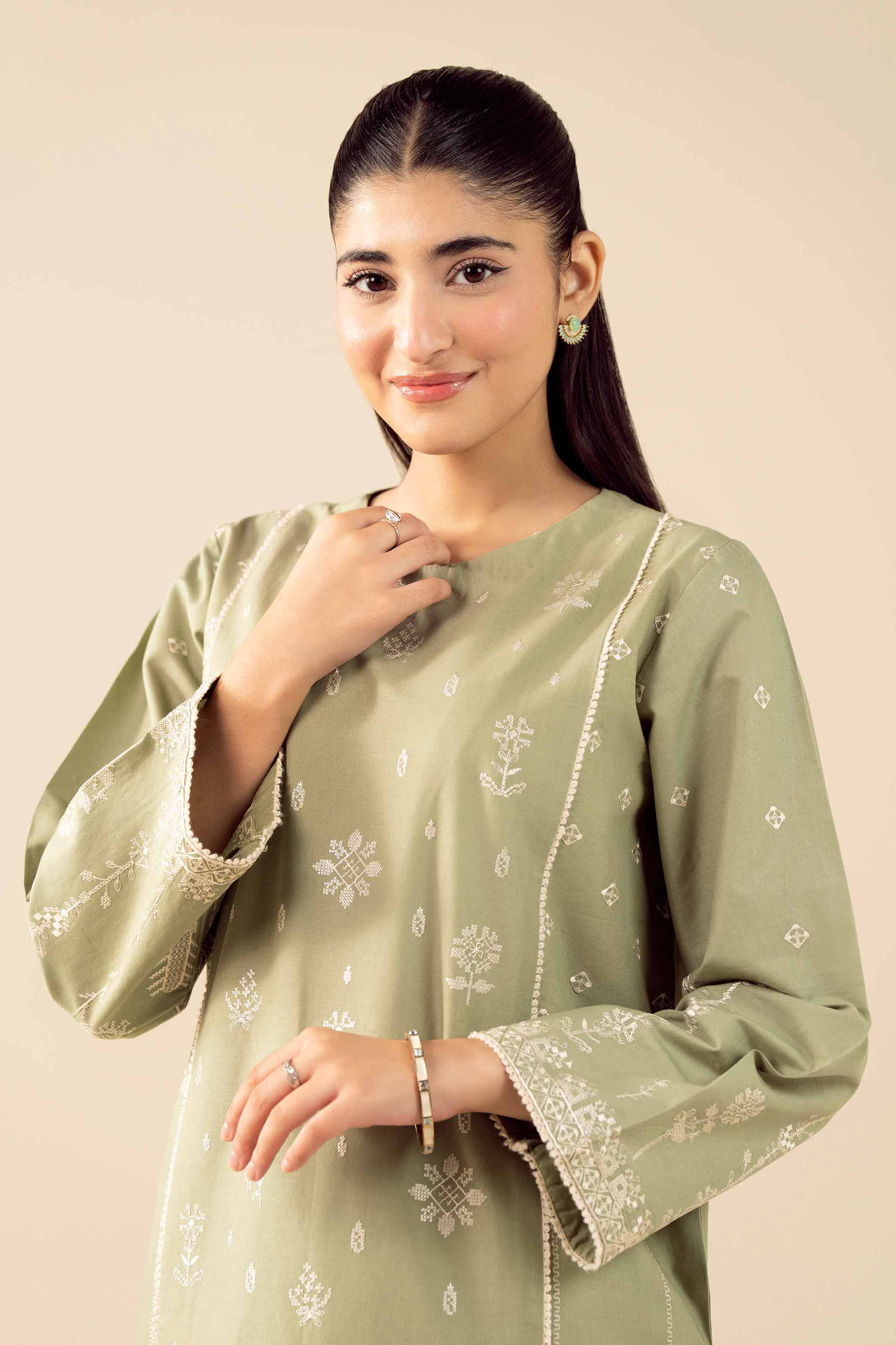 2 Piece - Embroidered Suit - PW25-31