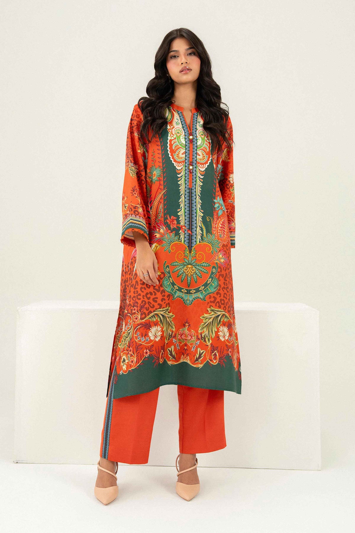 2 Piece - Printed Suit - PW25-320
