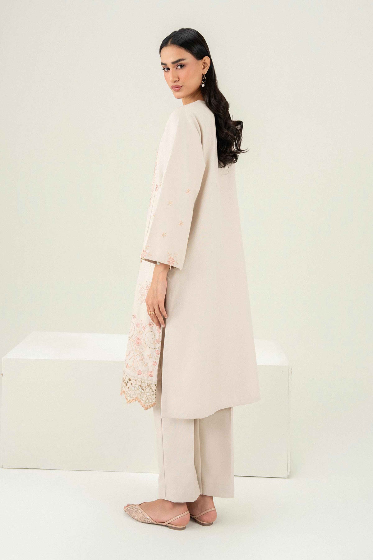 2 Piece - Embroidered Suit - PW25-326