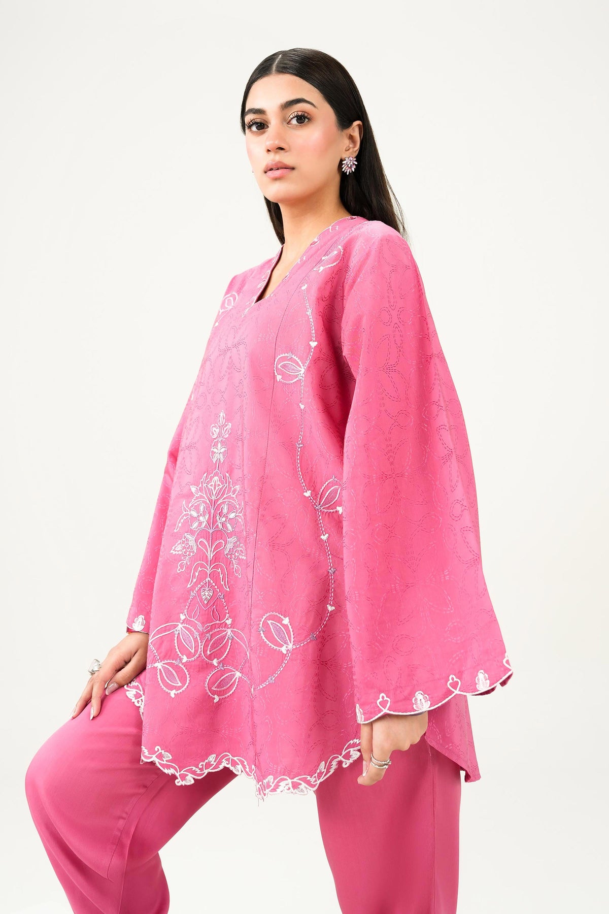 2 Piece - Embroidered Suit - PW25-335
