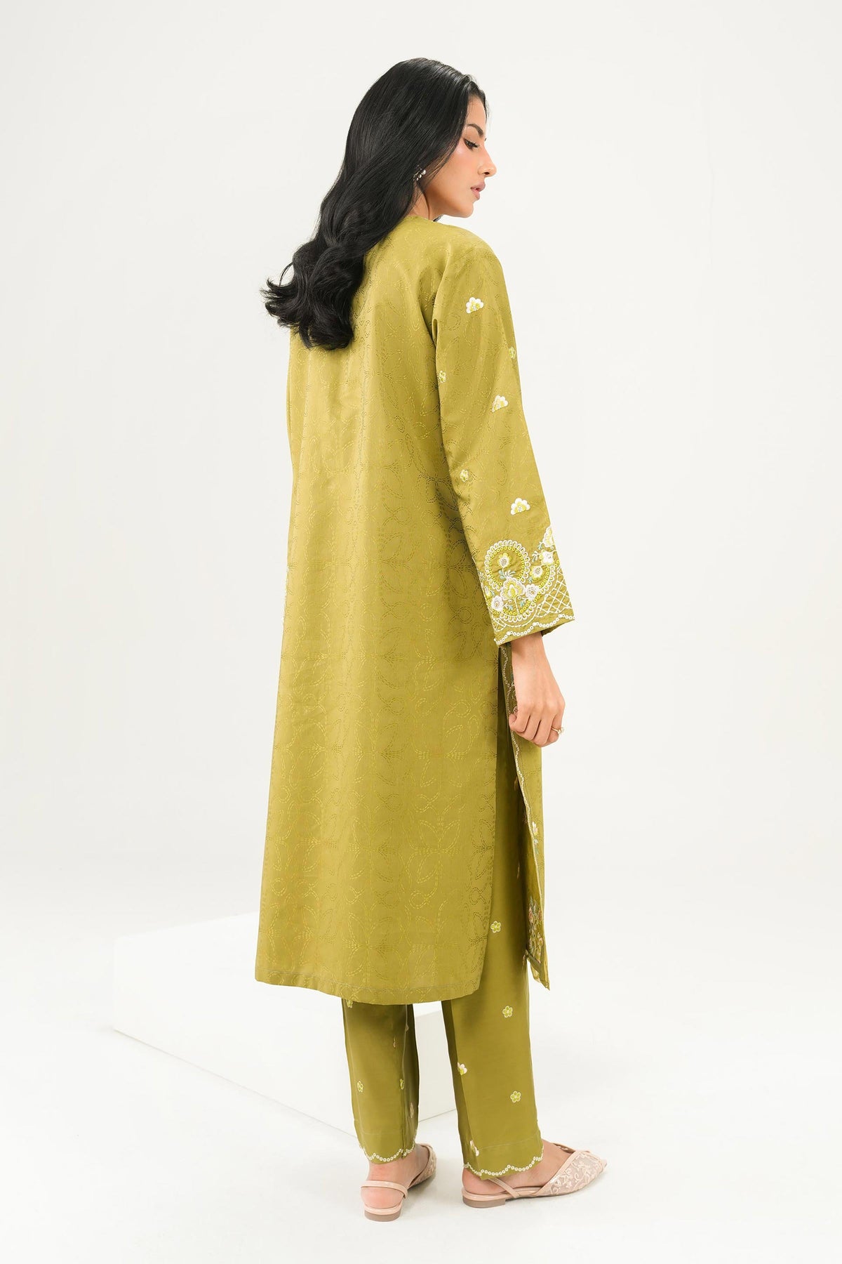 2 Piece - Embroidered Suit - PW25-337