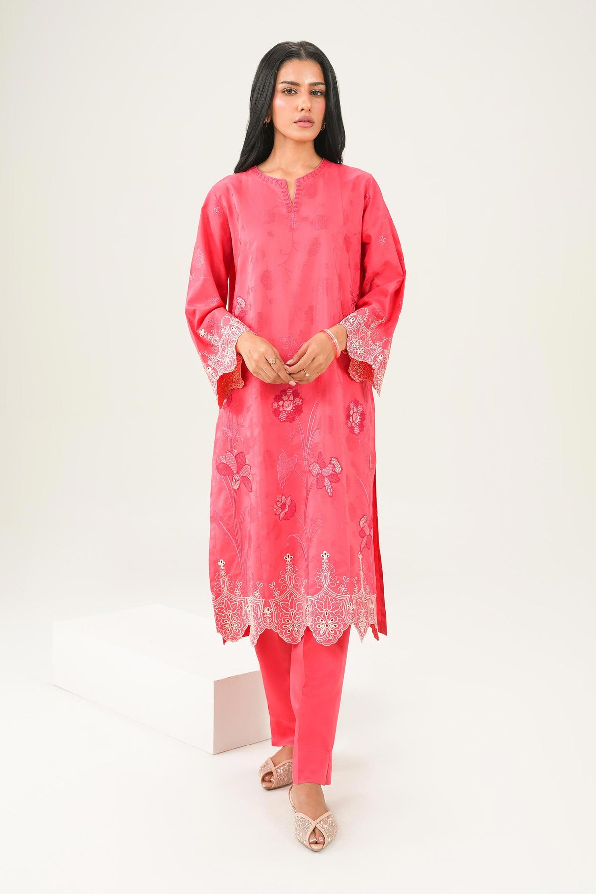 2 Piece - Embroidered Suit - PW25-338