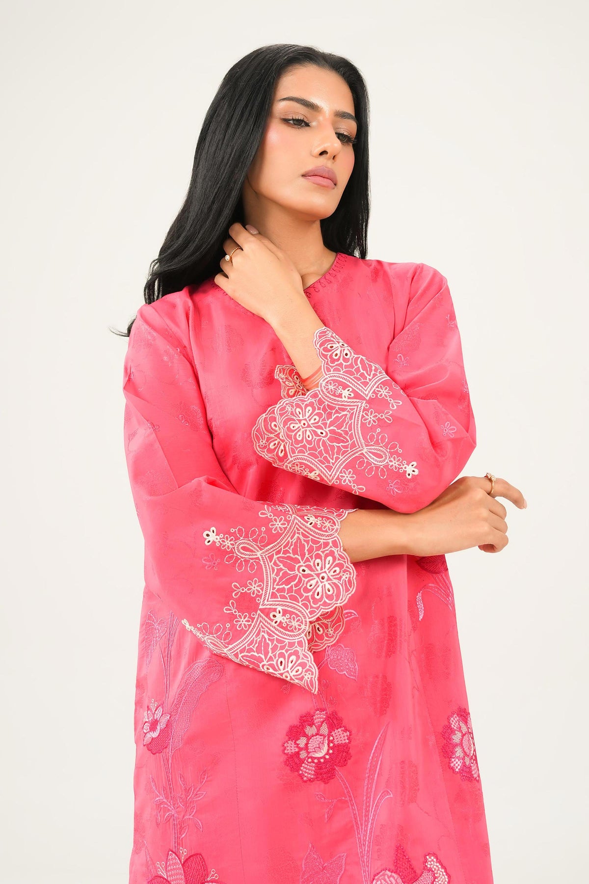 2 Piece - Embroidered Suit - PW25-338