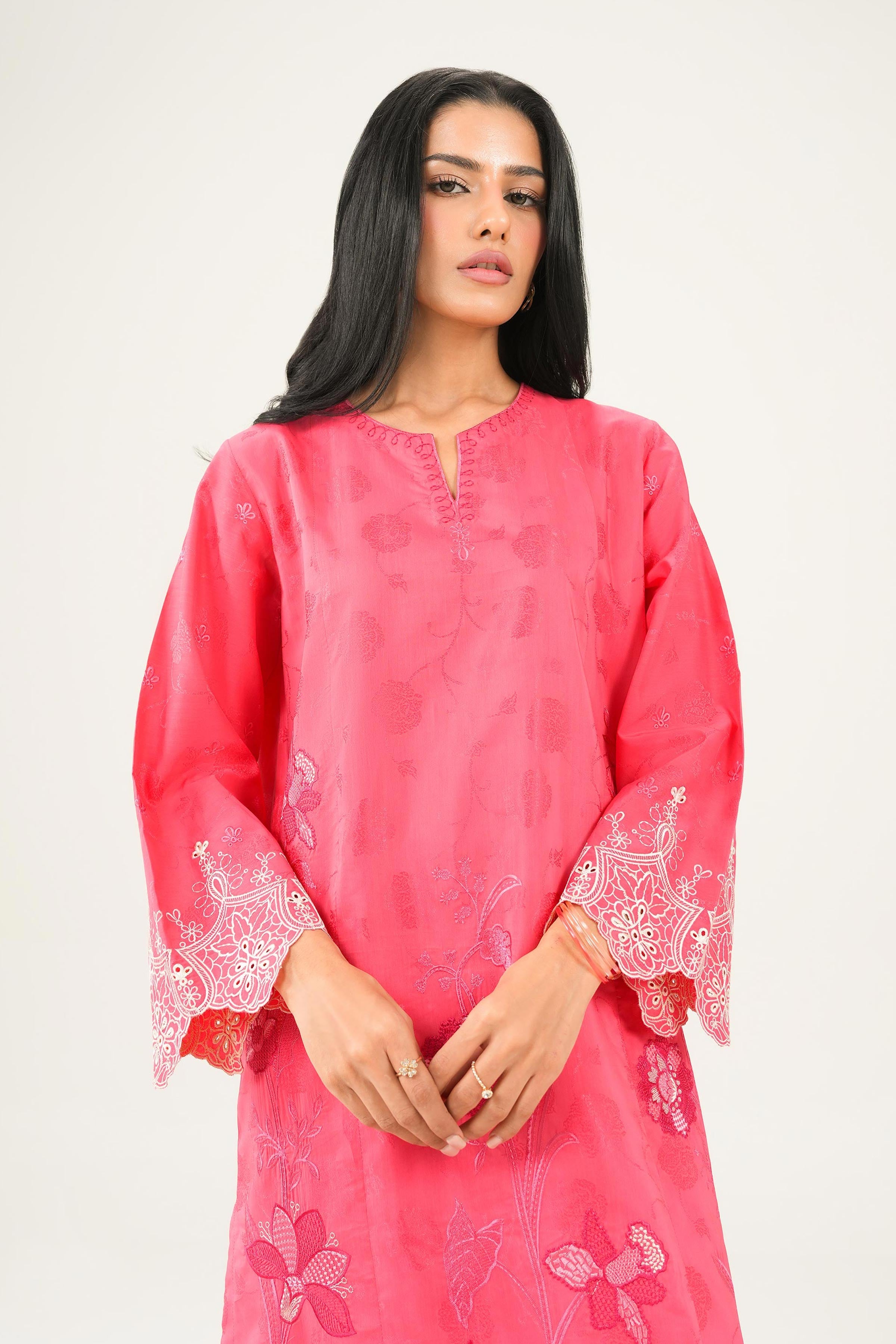 2 Piece - Embroidered Suit - PW25-338