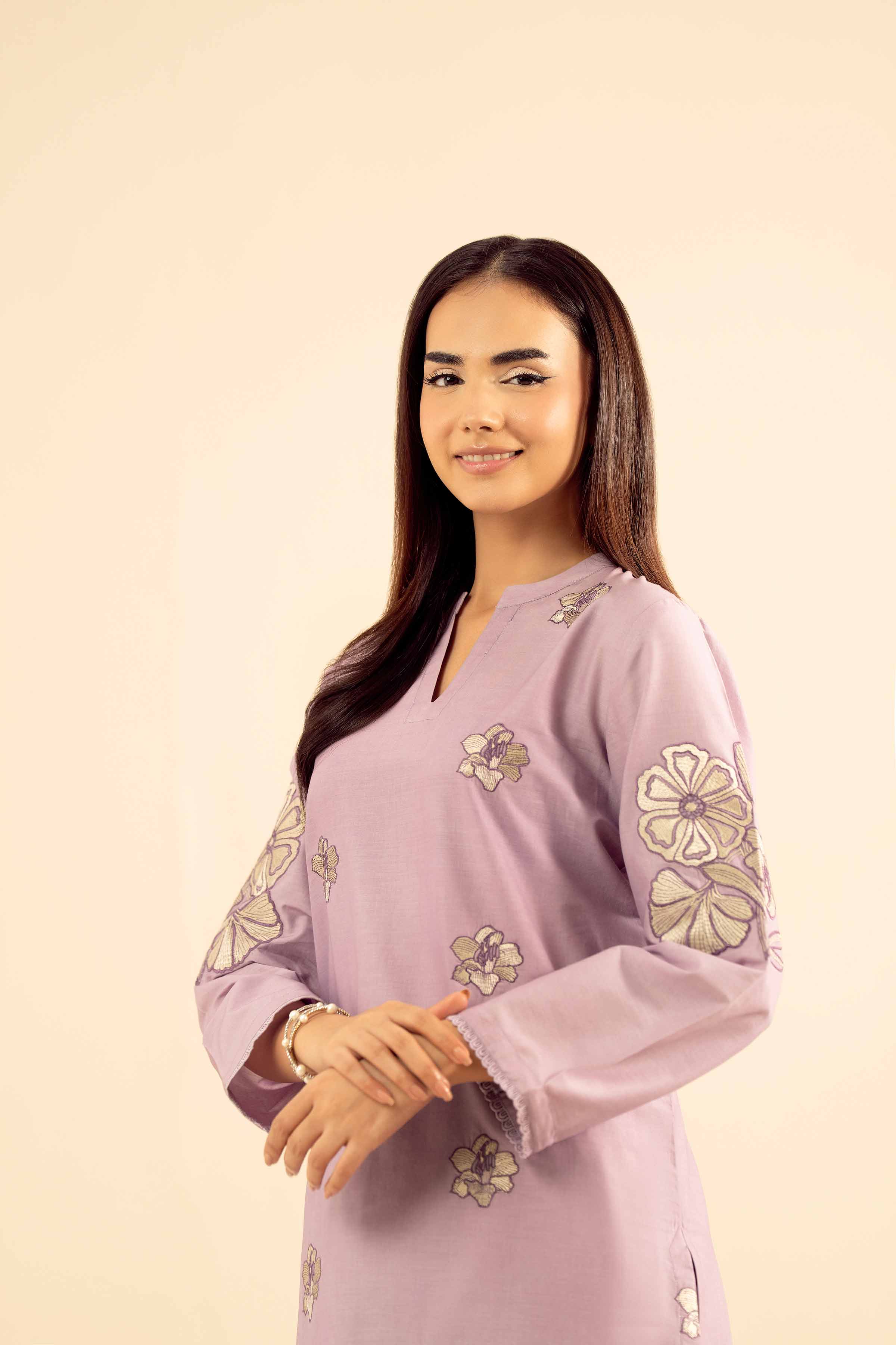 2 Piece - Embroidered Suit - PW25-36