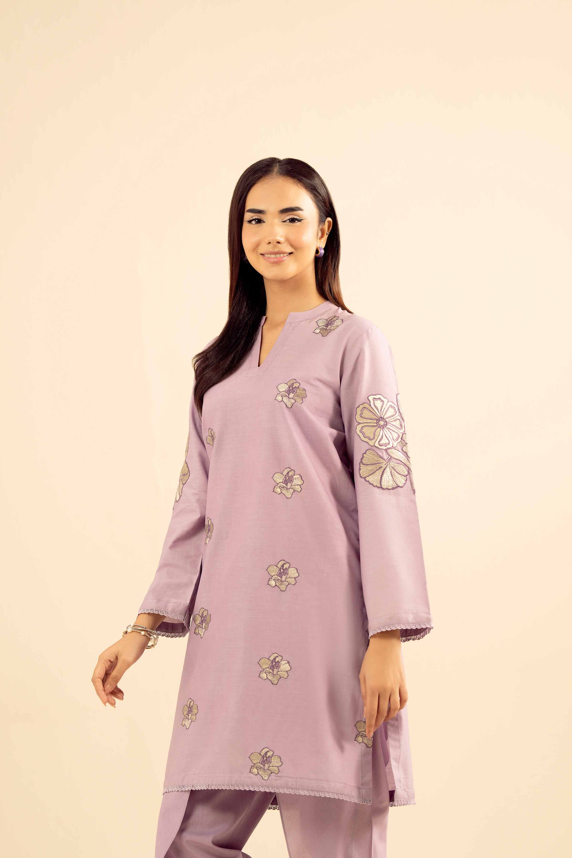 2 Piece - Embroidered Suit - PW25-36