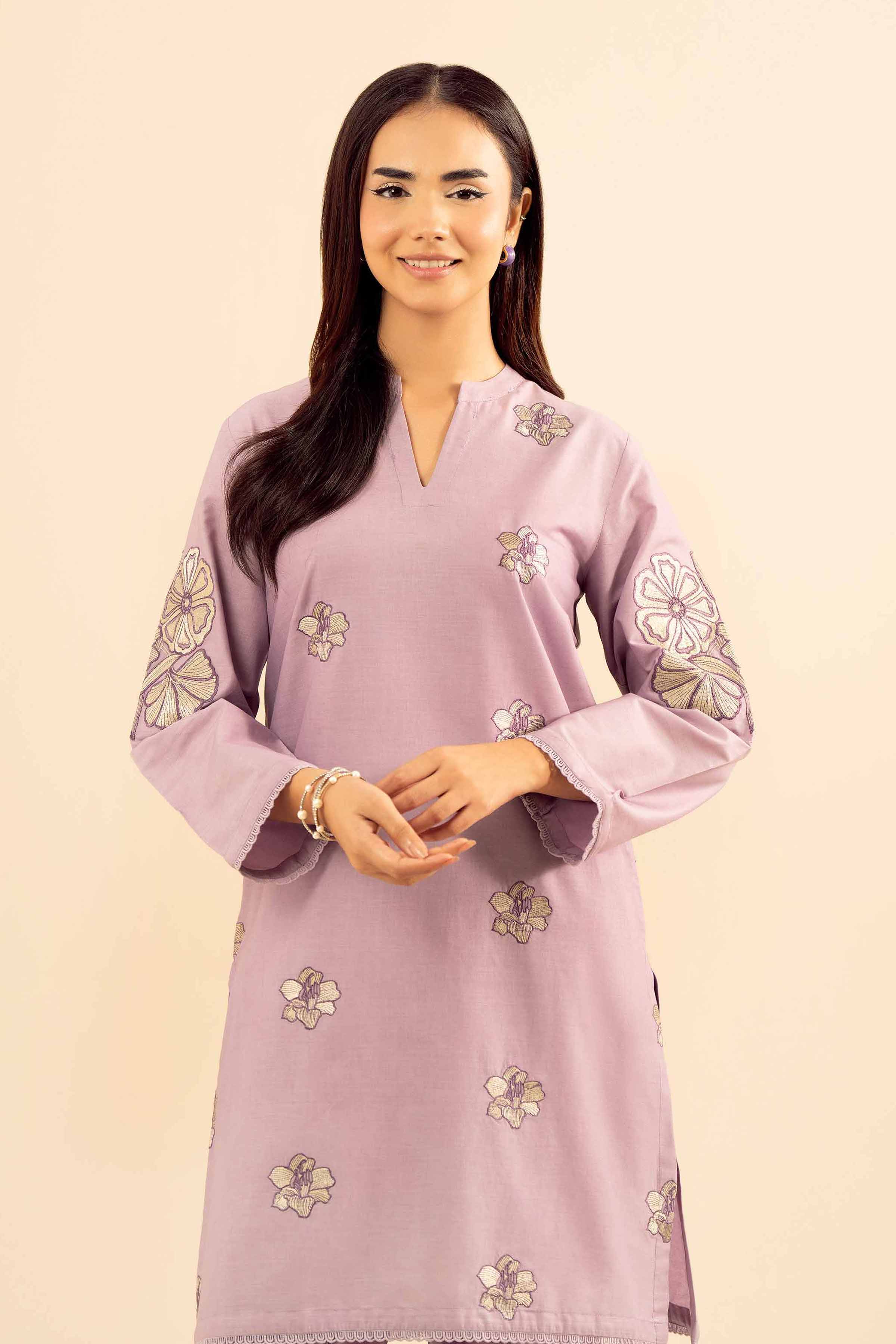 2 Piece - Embroidered Suit - PW25-36