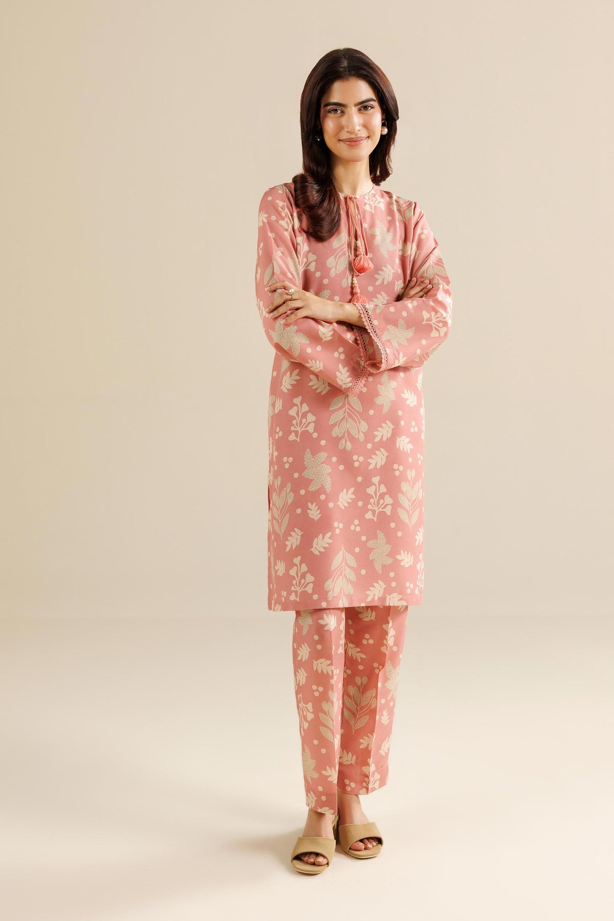 2 Piece - Printed Suit - PW25-363