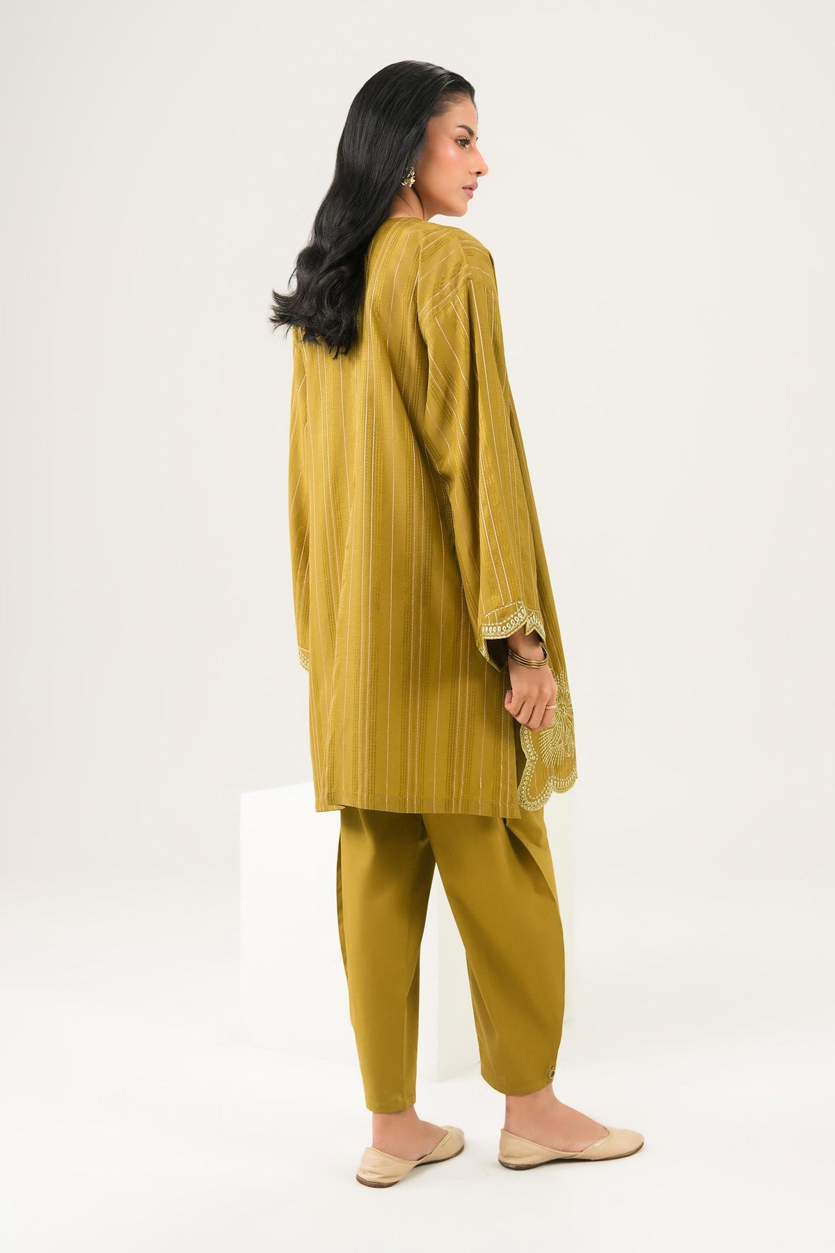 2 Piece - Embroidered Suit - PW25-366