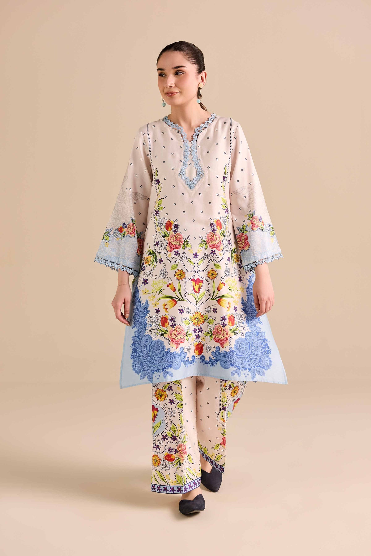 2 Piece - Printed Suit - PW25-369