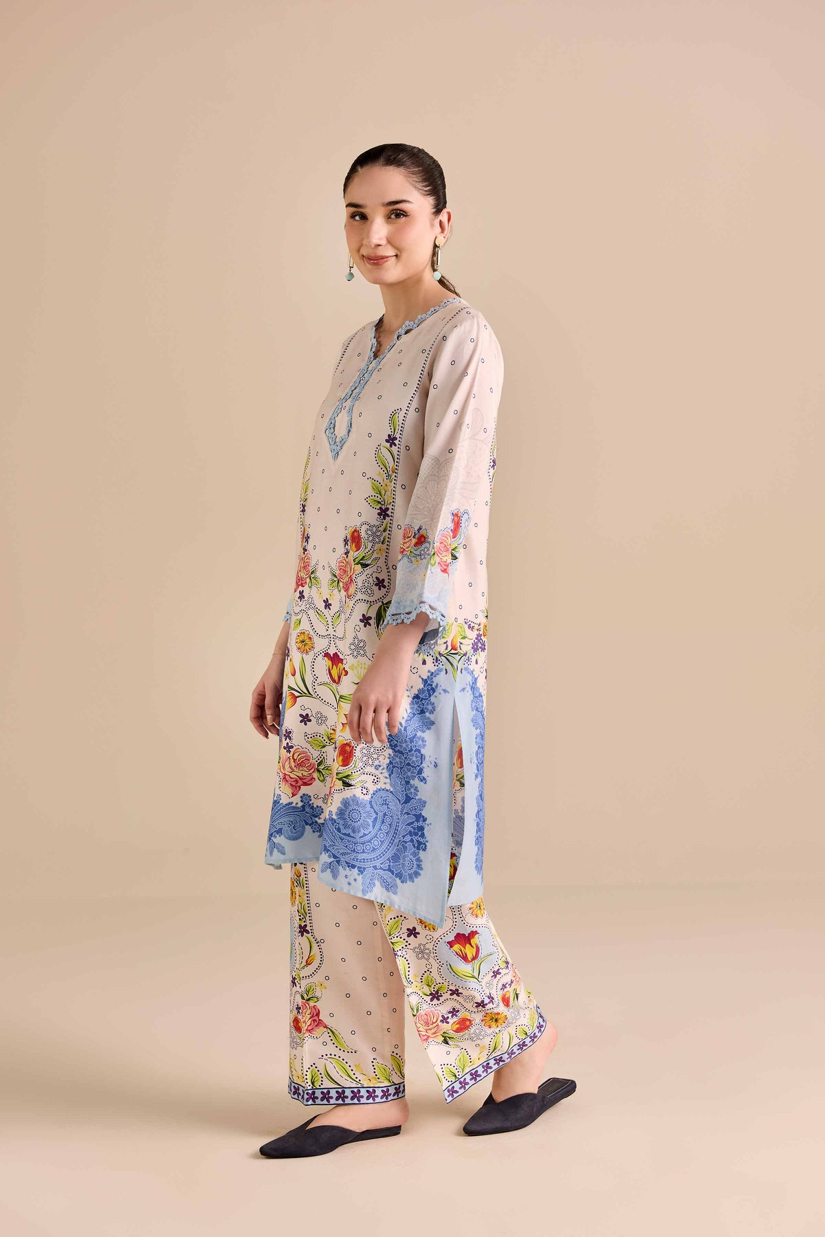 2 Piece - Printed Suit - PW25-369