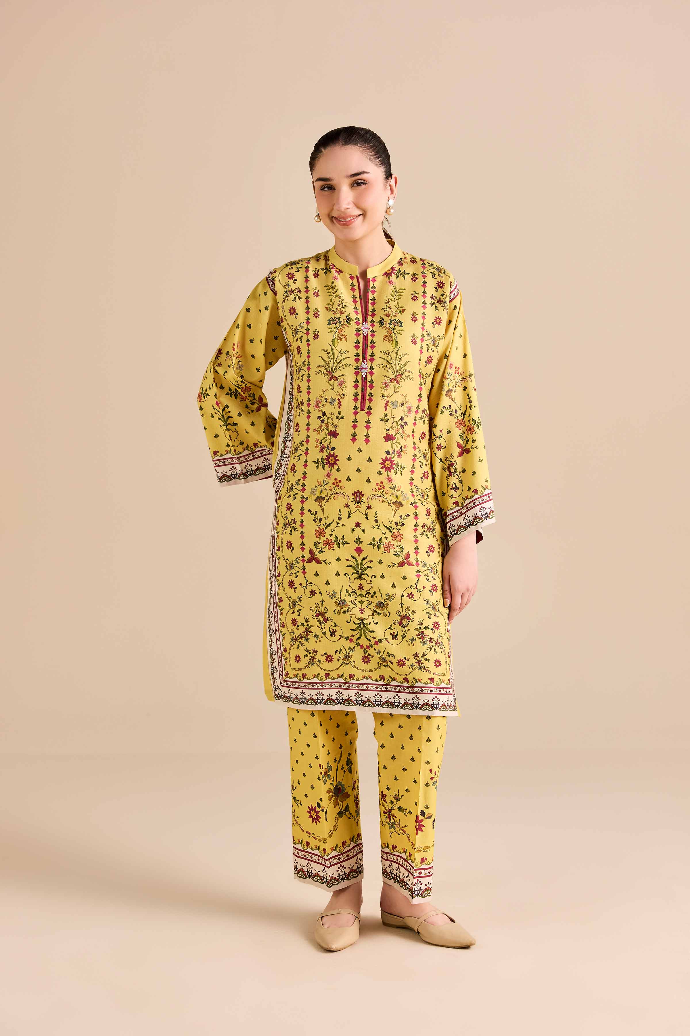2 Piece - Printed Suit - PW25-386