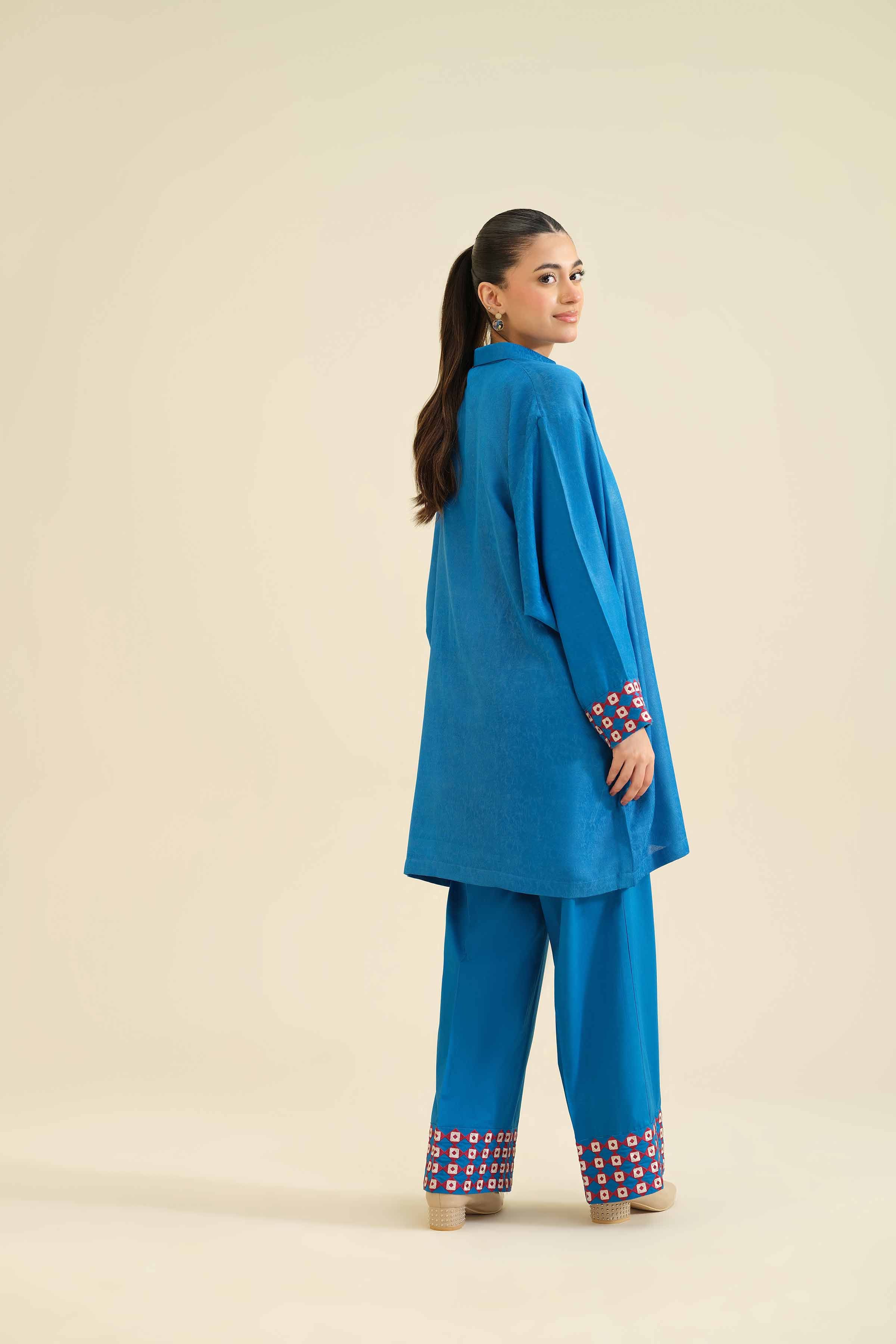 2 Piece - Embroidered Suit - PW25-39