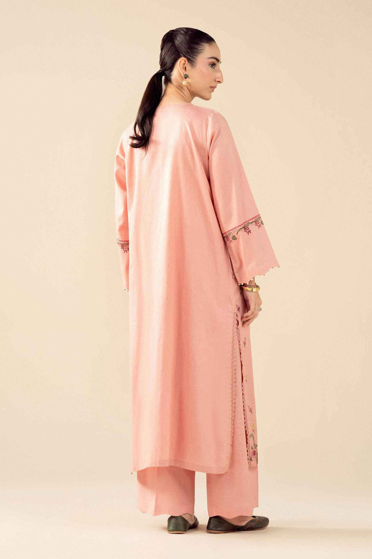 2 Piece - Embroidered Suit - PW25-393