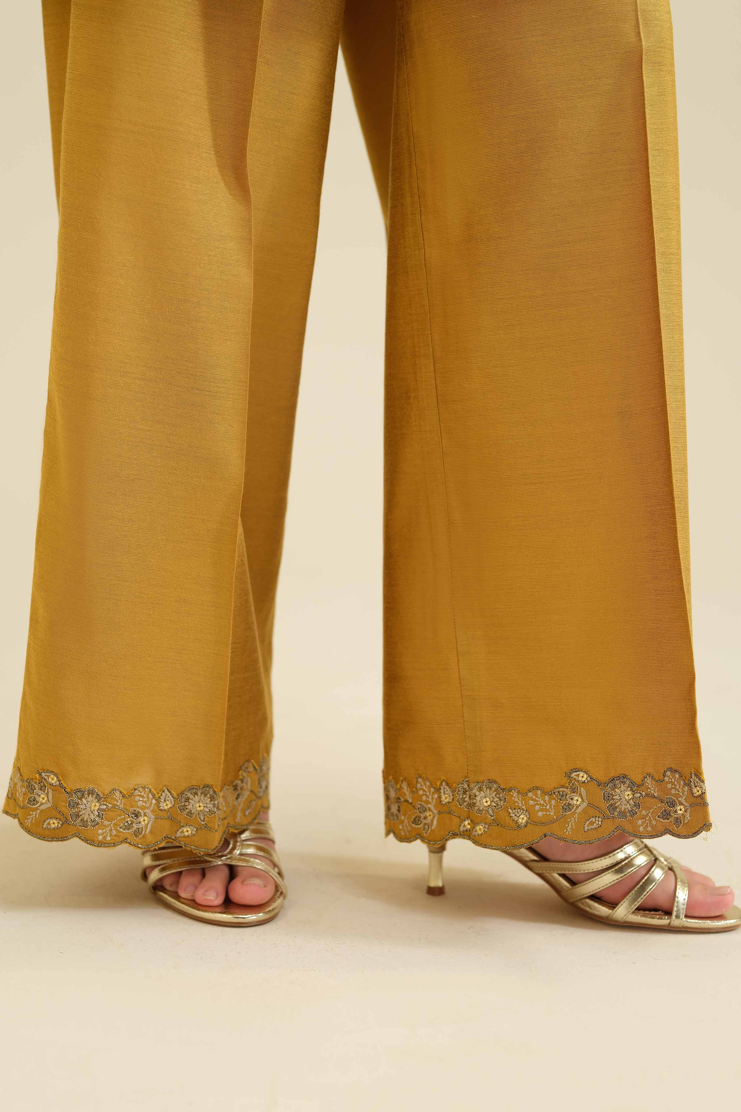 3 Piece - Embroidered Suit - PW25-401