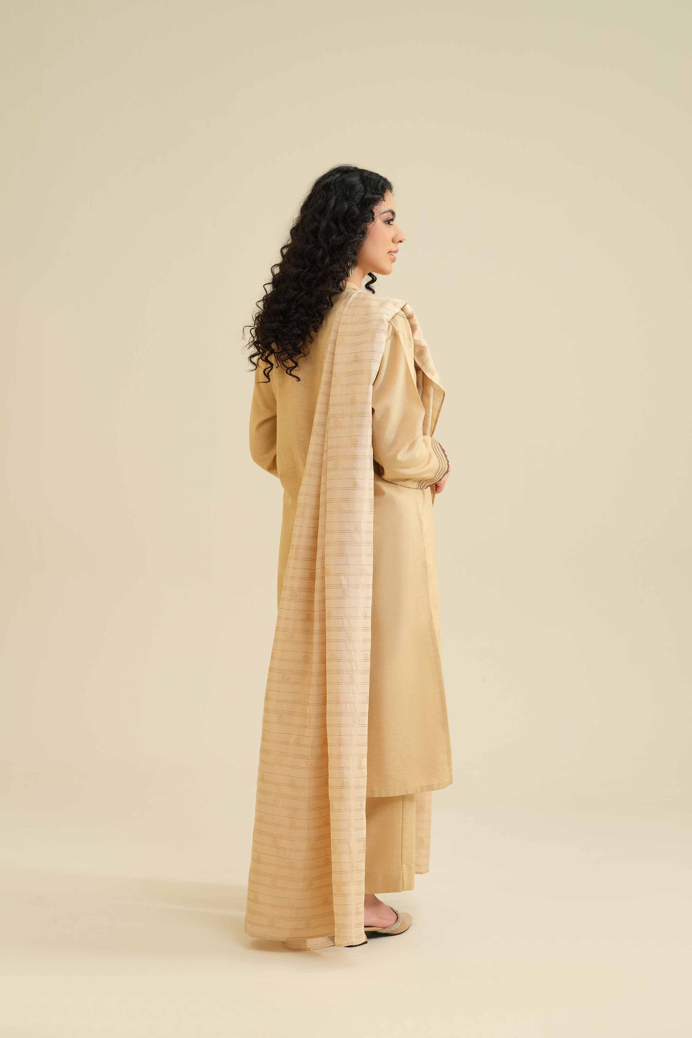 3 Piece - Embroidered Suit - PW25-415