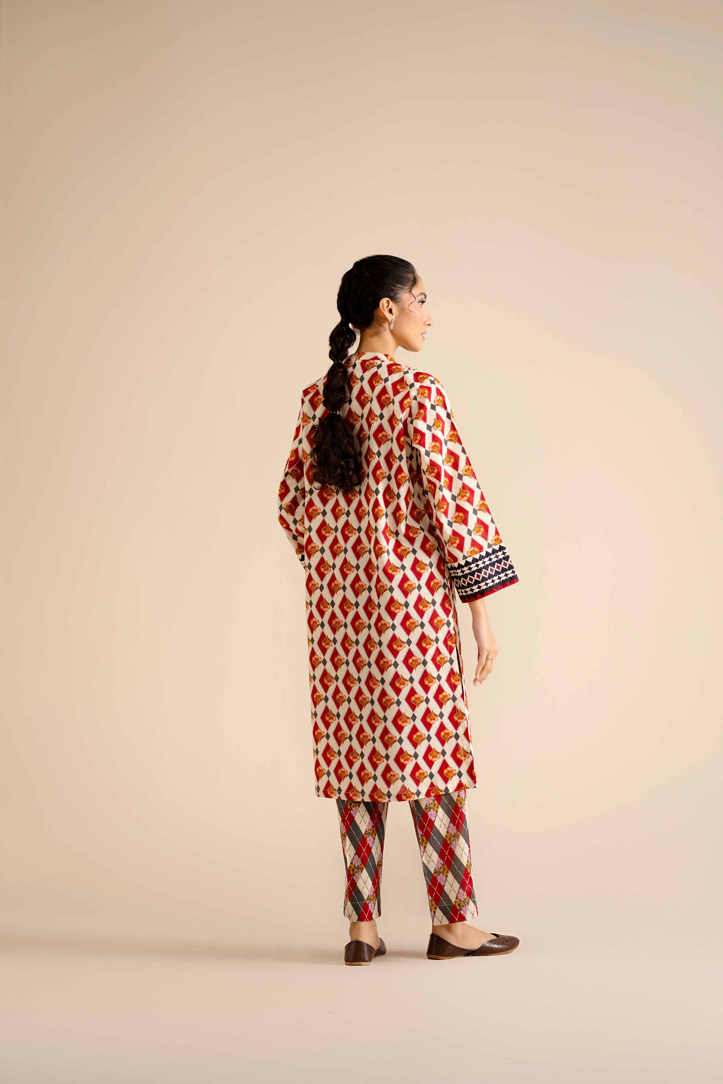 2 Piece - Printed Suit - PW25-45