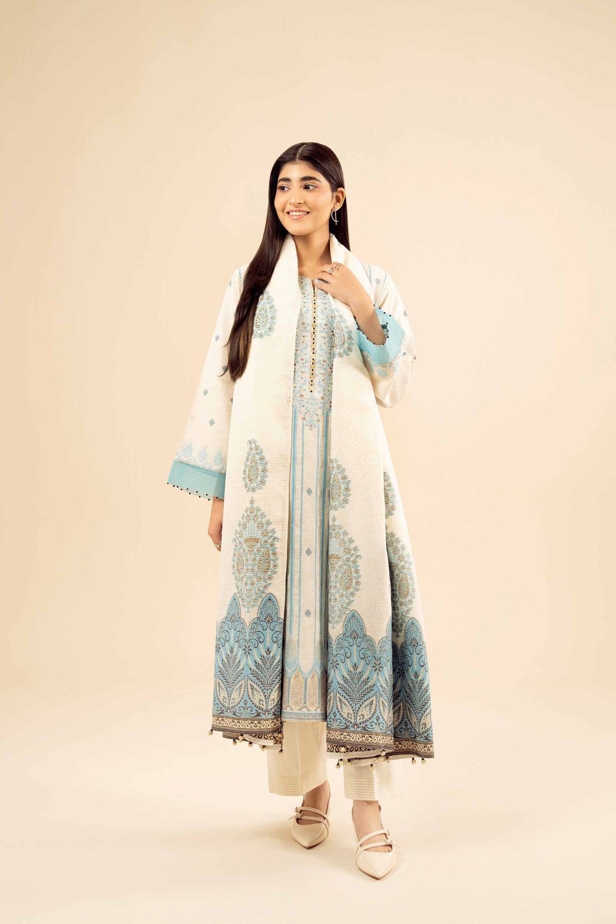 3 Piece - Printed Suit - PW25-456