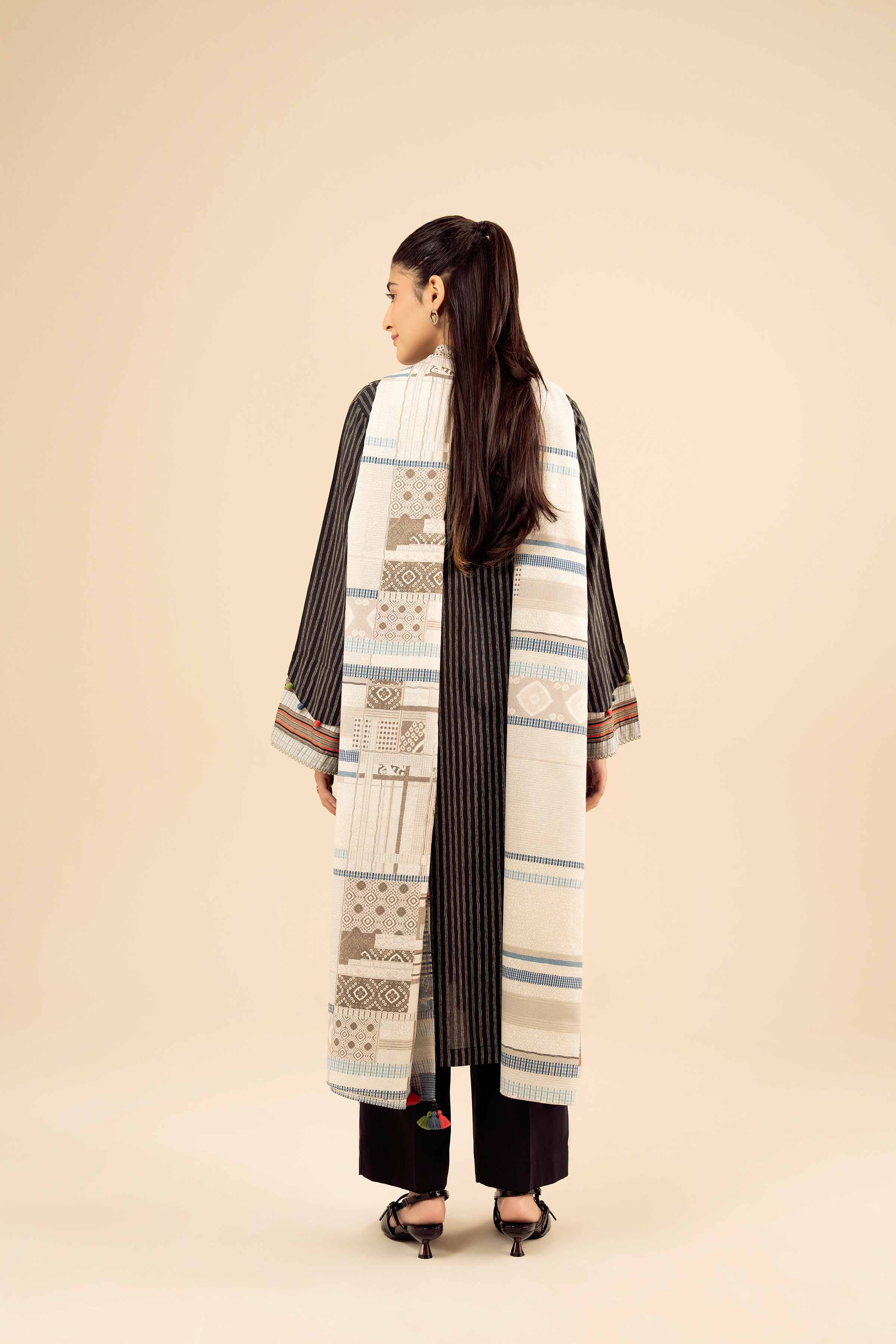 3 Piece - Printed Suit - PW25-467