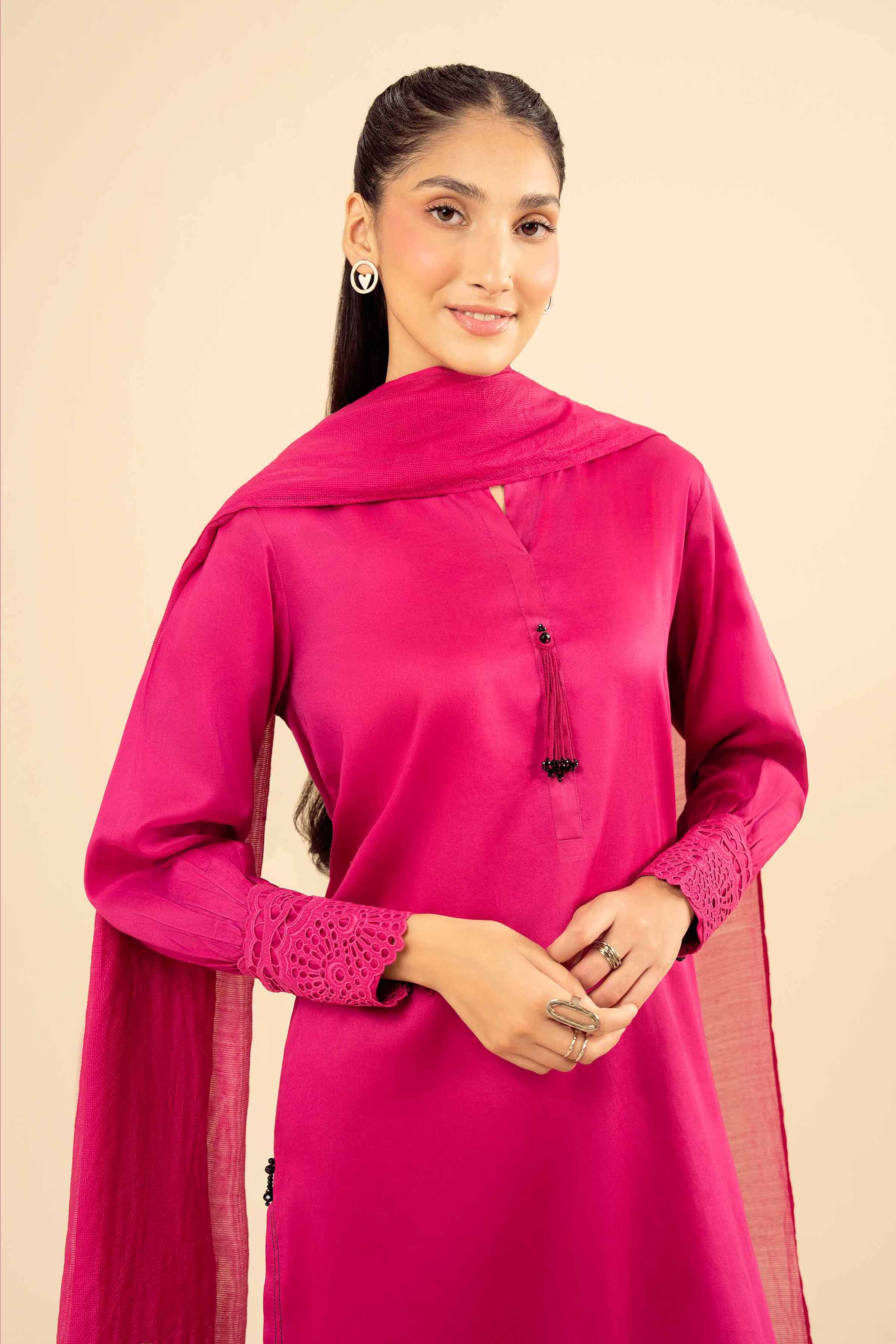 3 Piece - Embroidered Suit - PW25-49