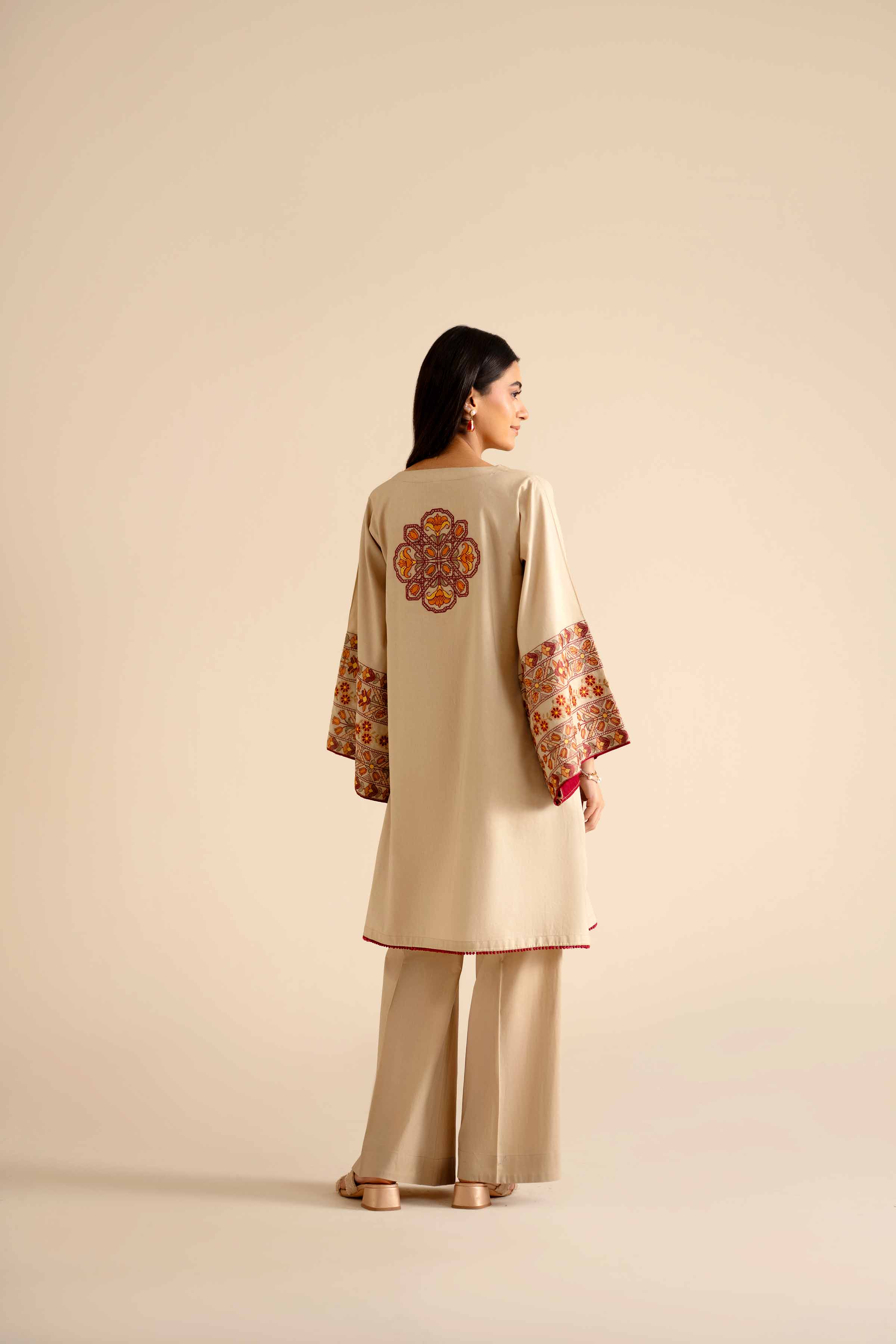 2 Piece - Embroidered Suit - PW25-52