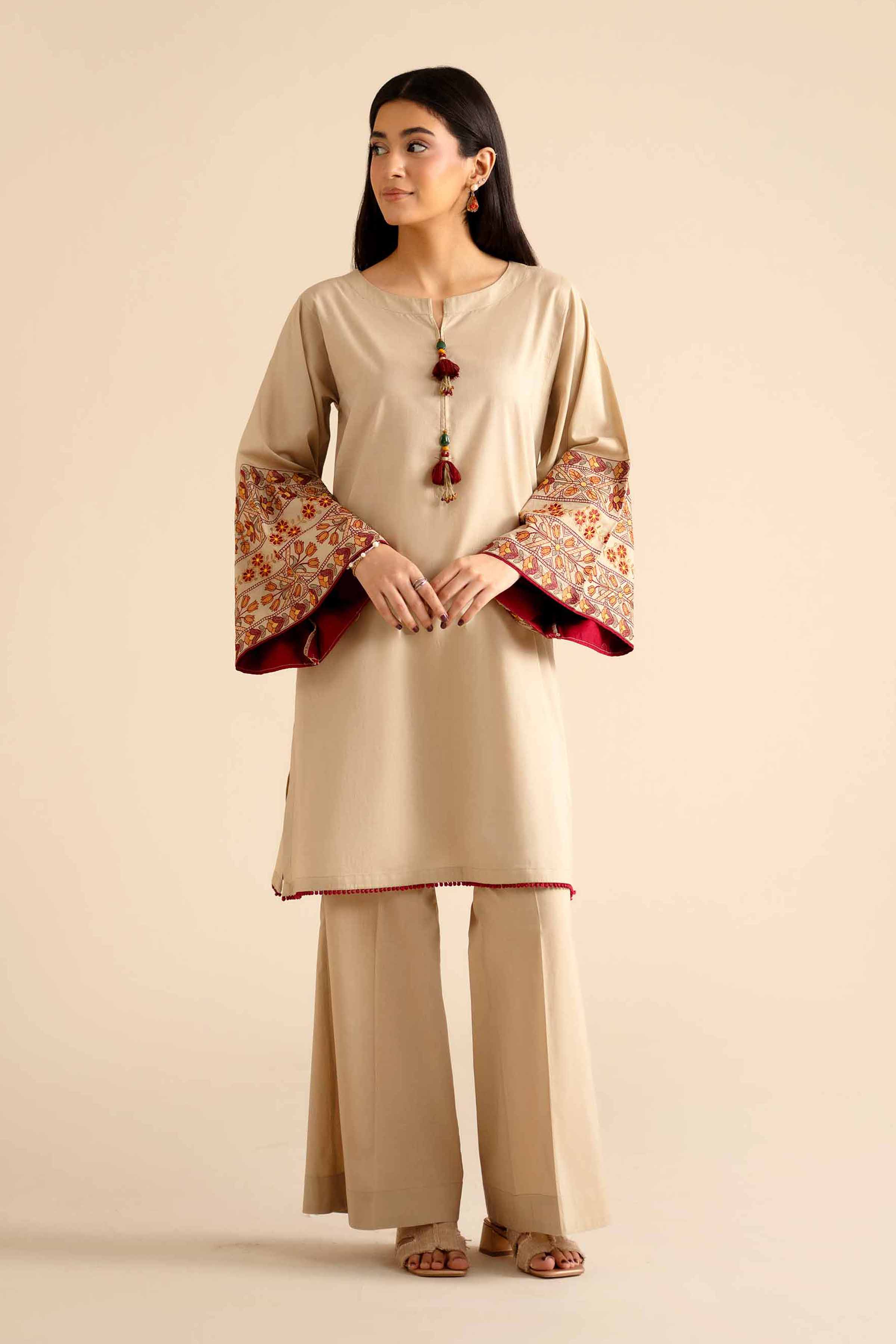 2 Piece - Embroidered Suit - PW25-52