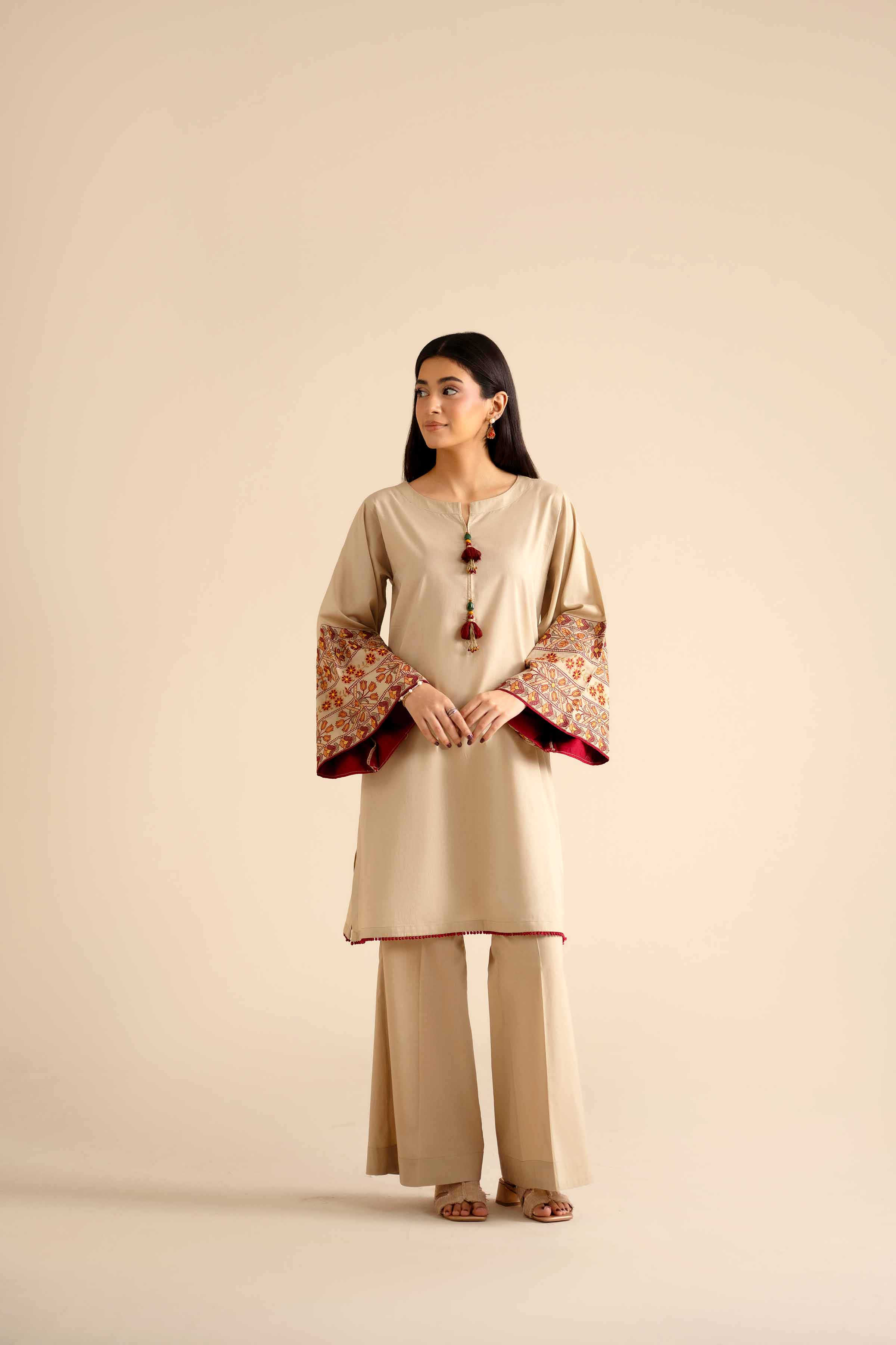 2 Piece - Embroidered Suit - PW25-52