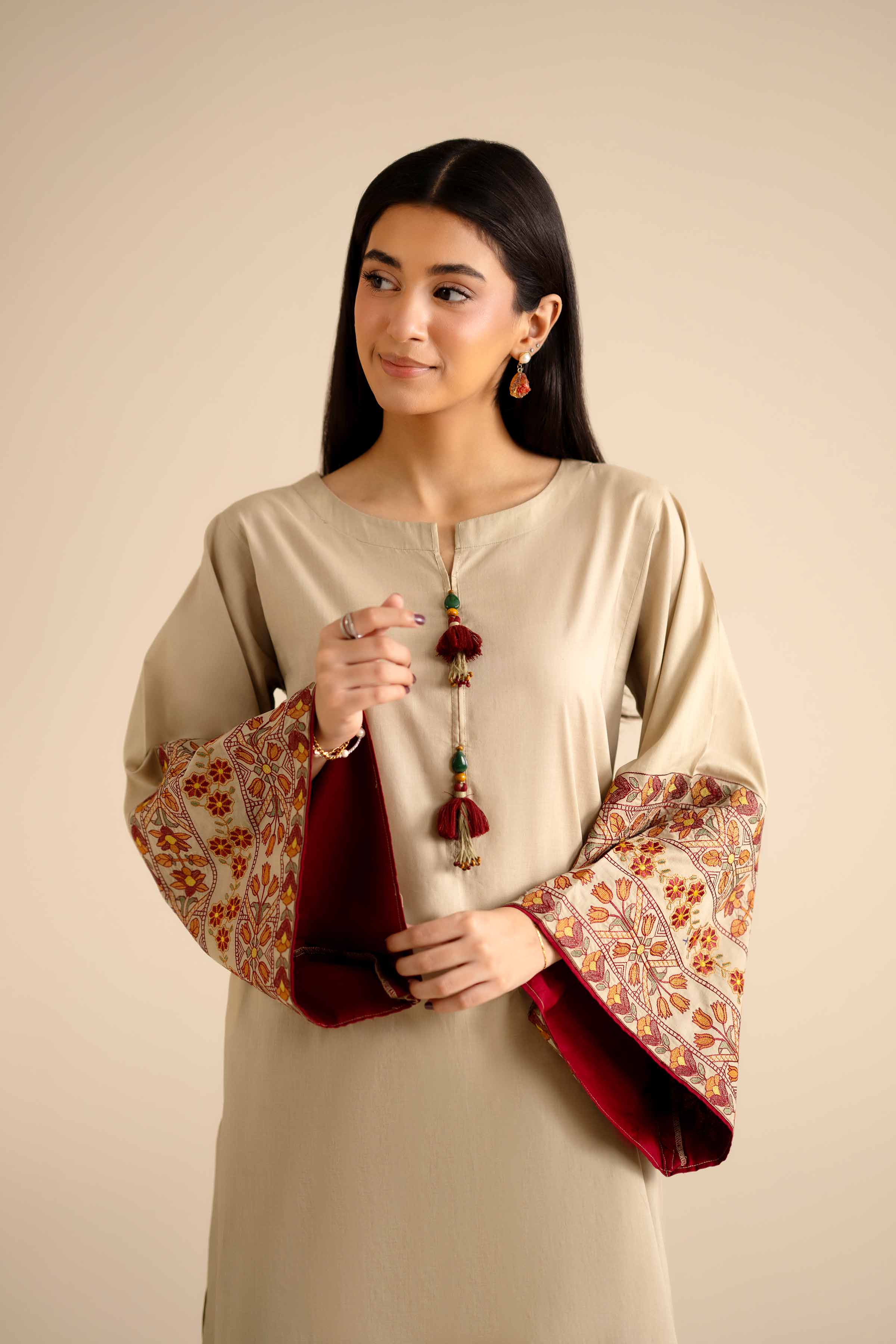 2 Piece - Embroidered Suit - PW25-52