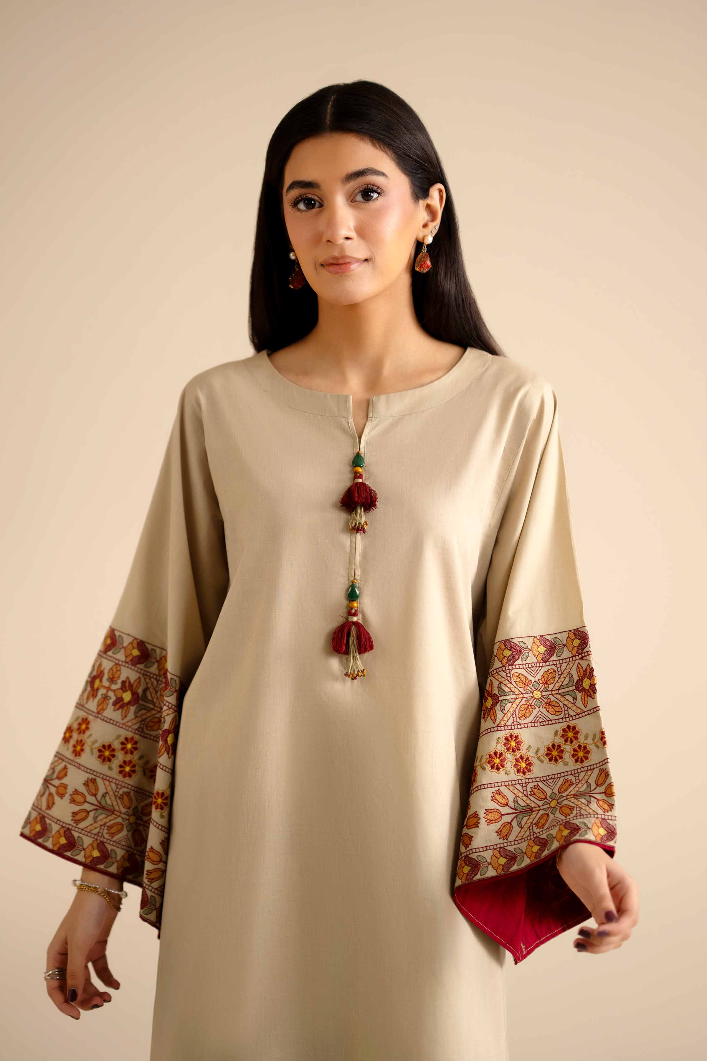 2 Piece - Embroidered Suit - PW25-52