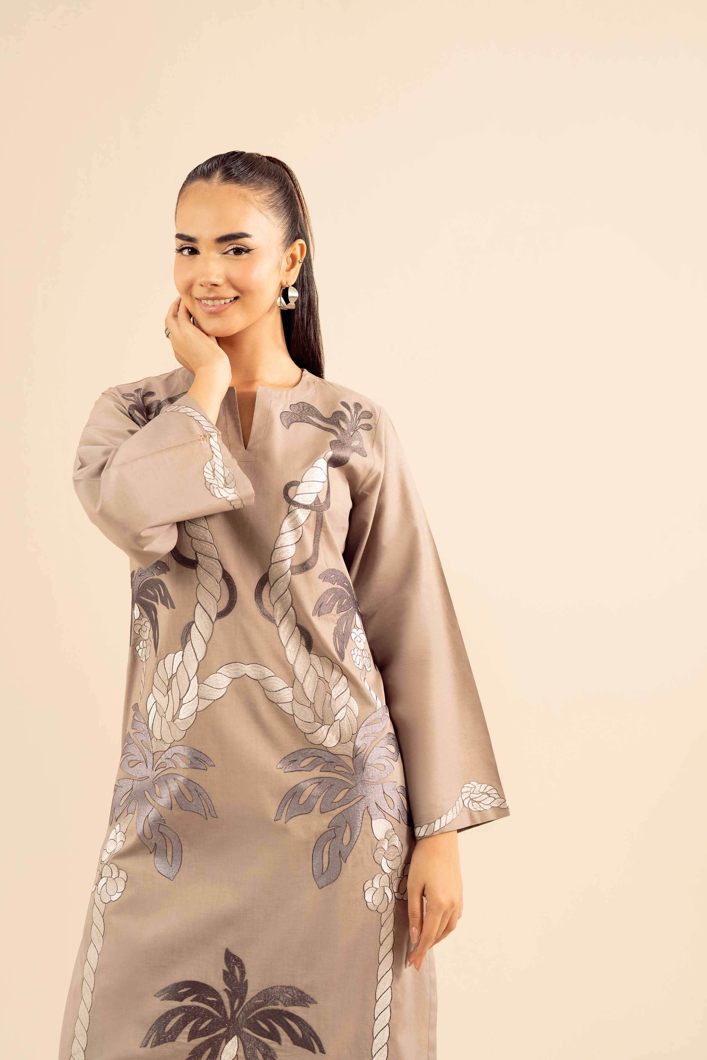 2 Piece - Embroidered Suit - PW25-54