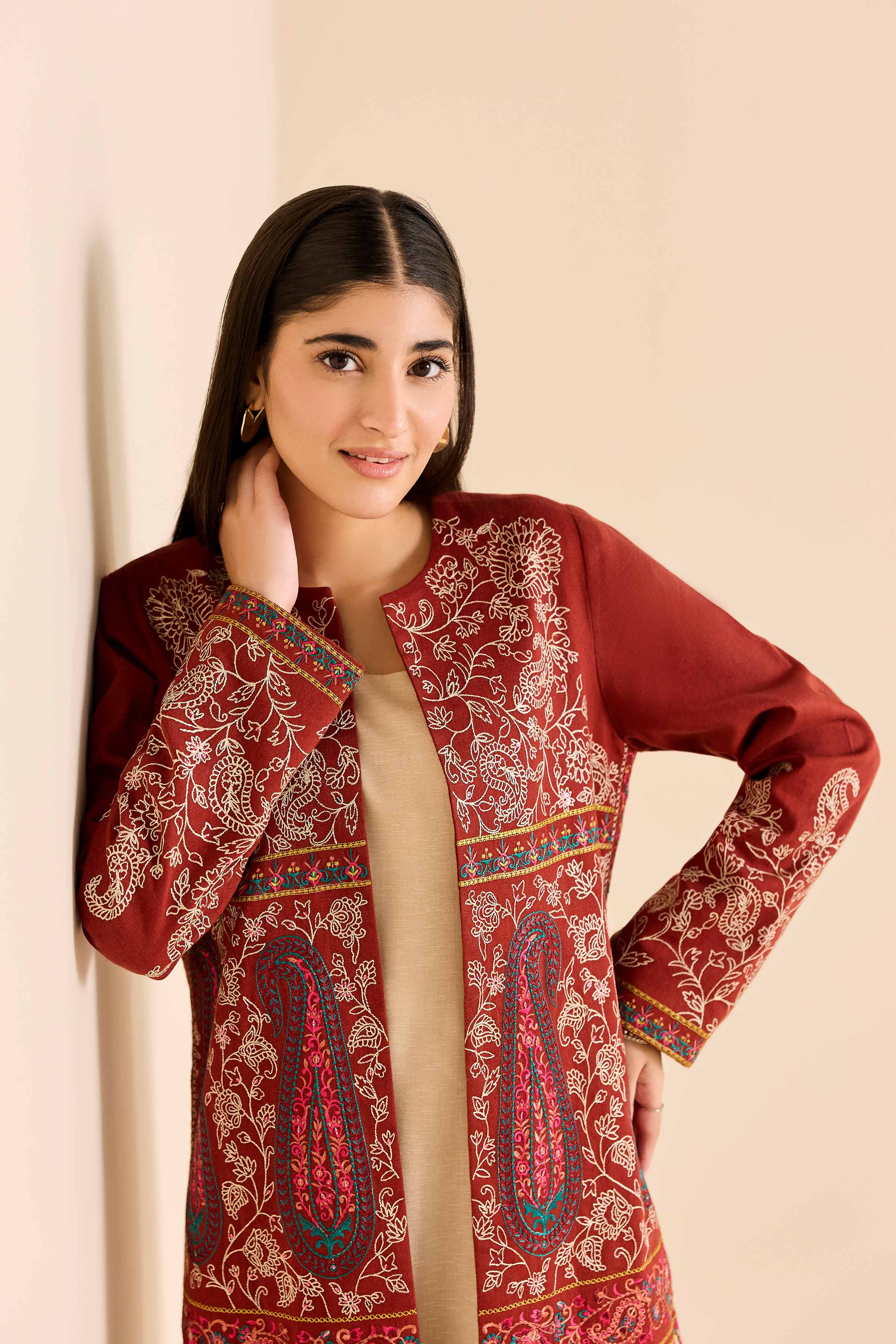 Embroidered Jacket - PW25-548
