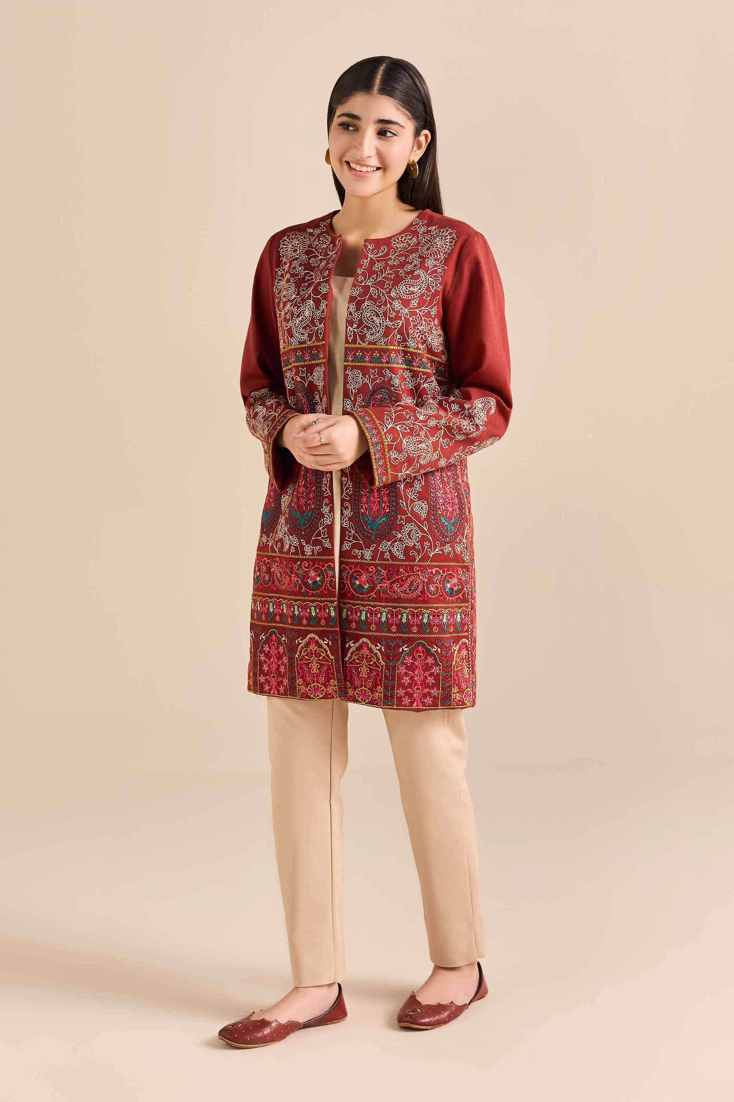 Embroidered Jacket - PW25-548