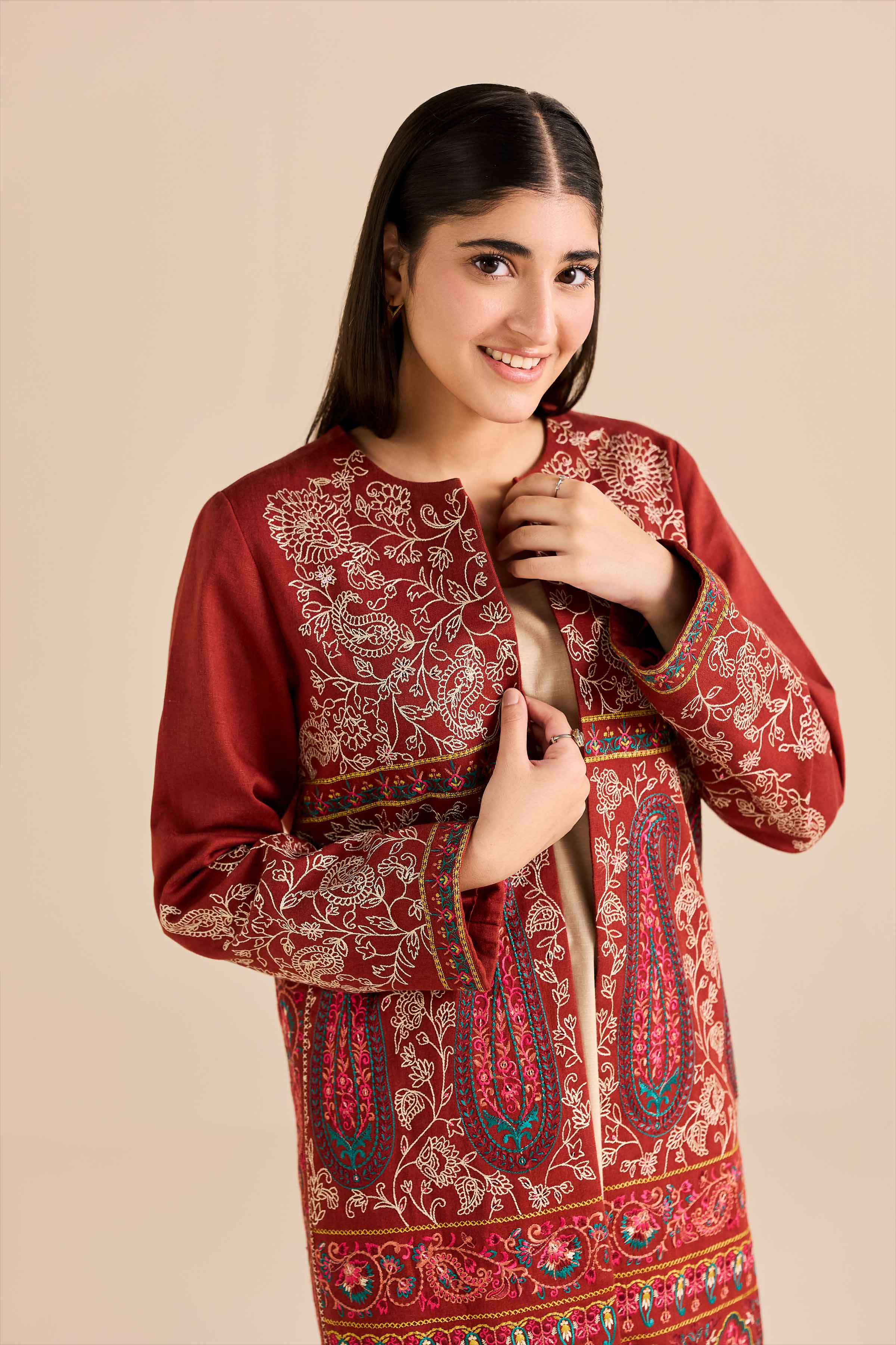 Embroidered Jacket - PW25-548
