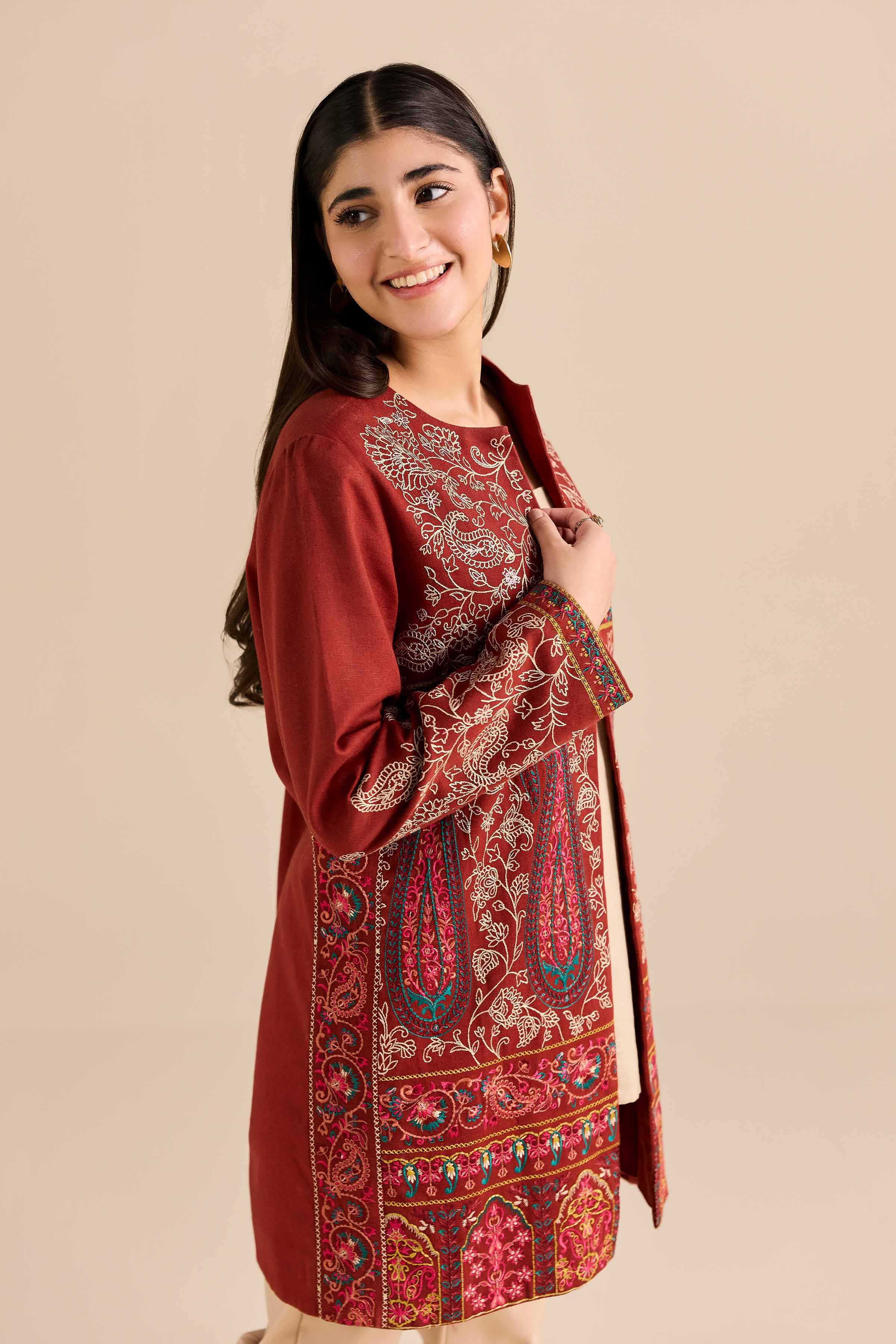 Embroidered Jacket - PW25-548