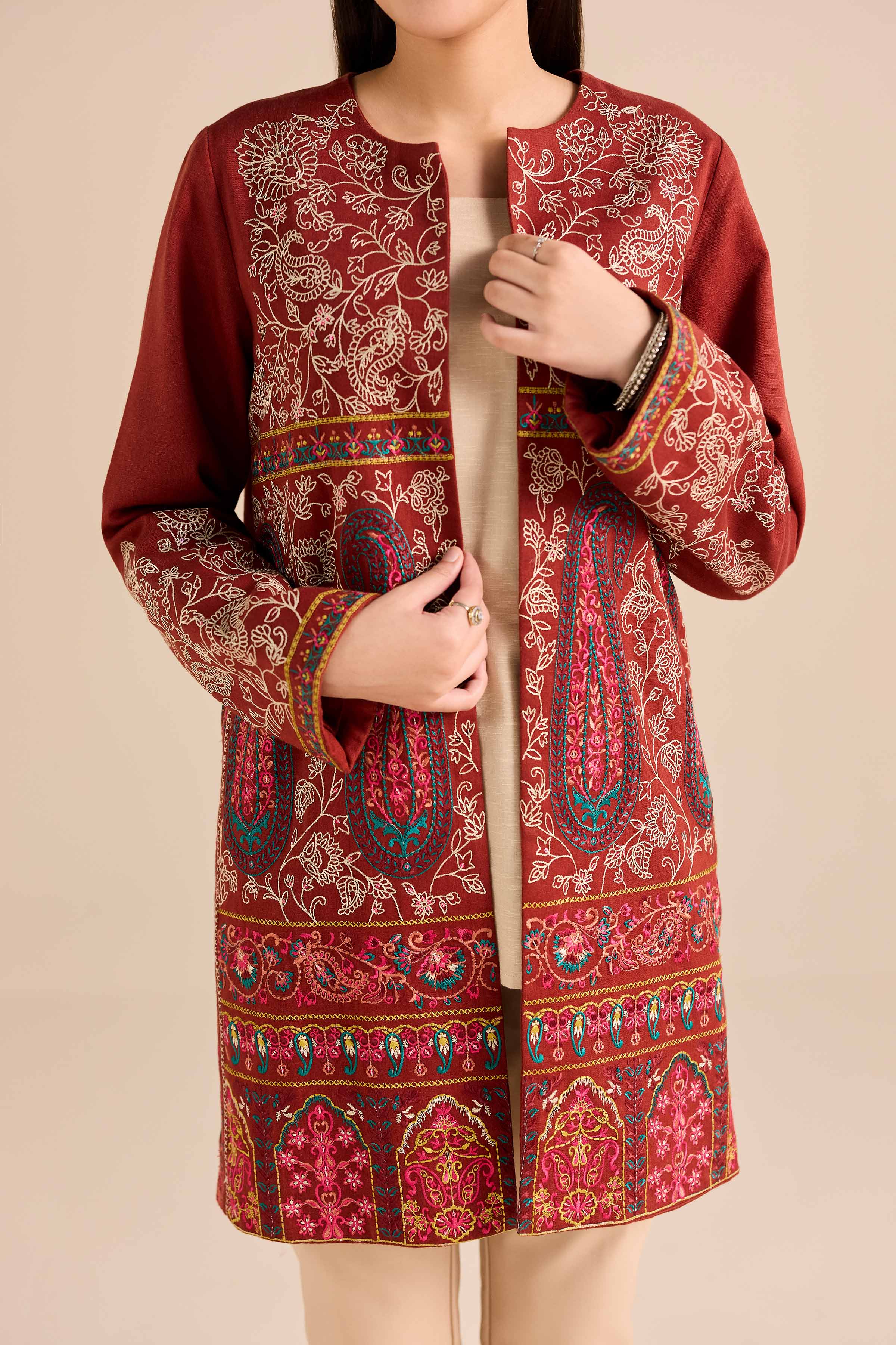 Embroidered Jacket - PW25-548