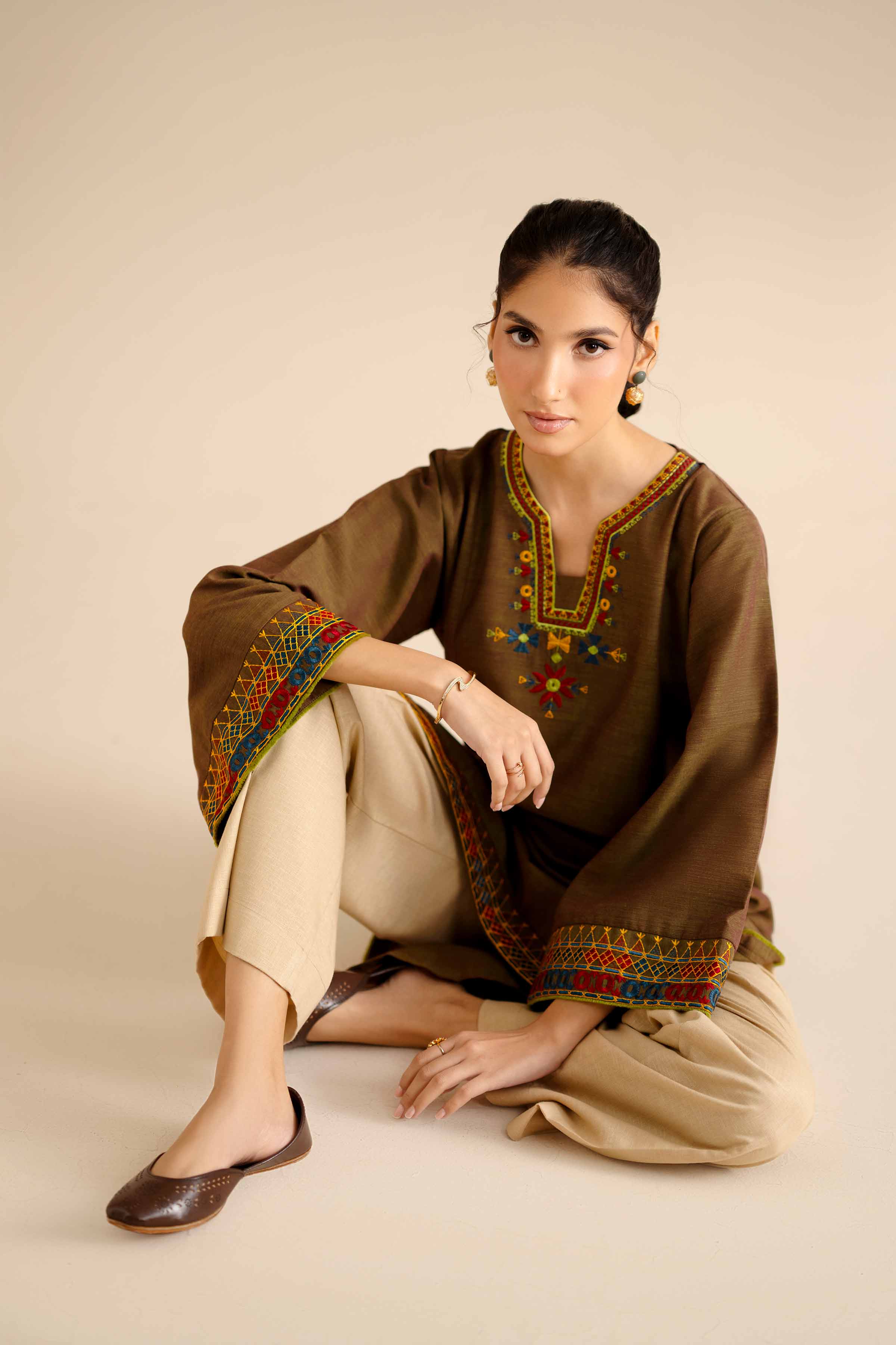 Embroidered Shirt - PW25-571