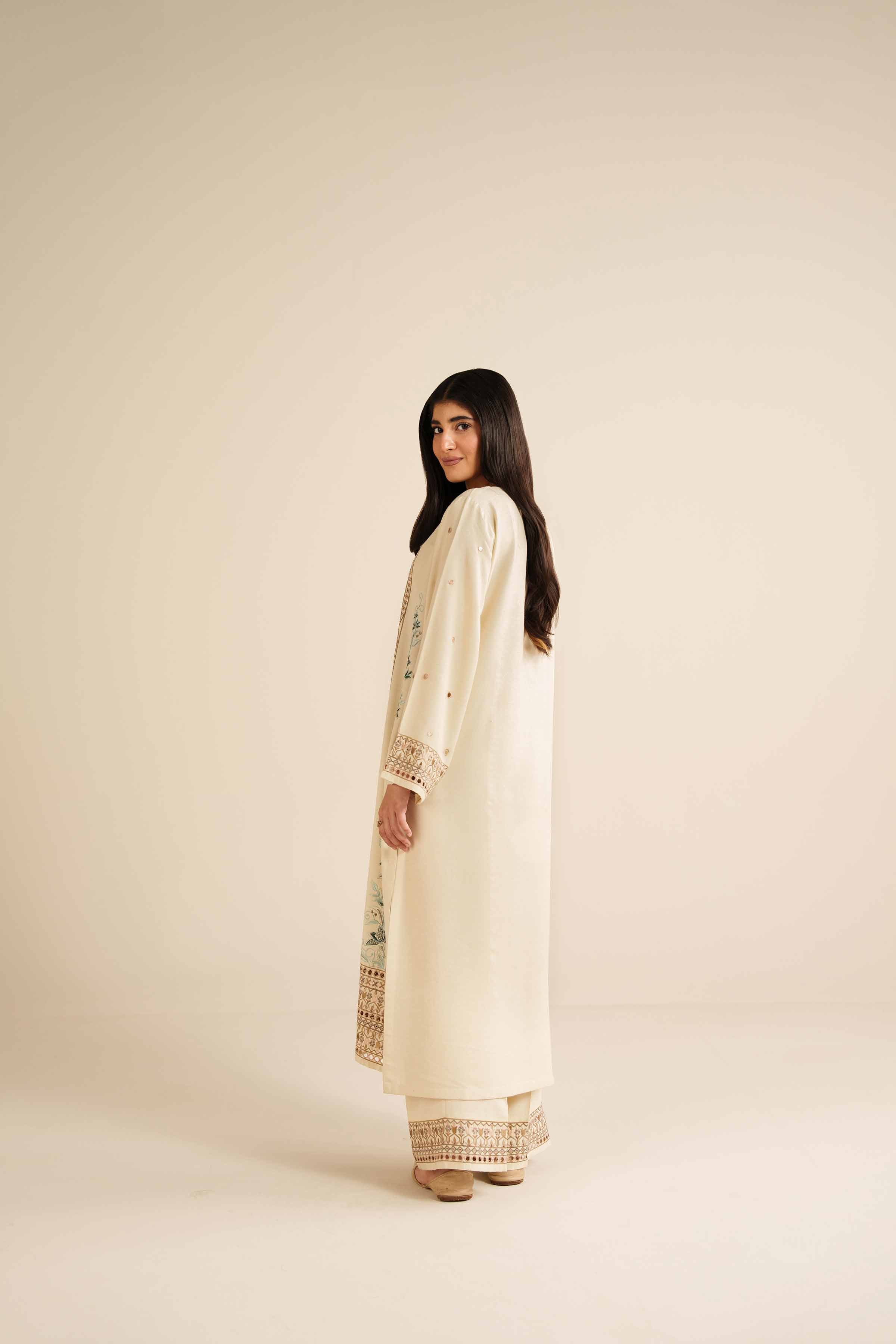 2 Piece - Embroidered Suit - PW25-576