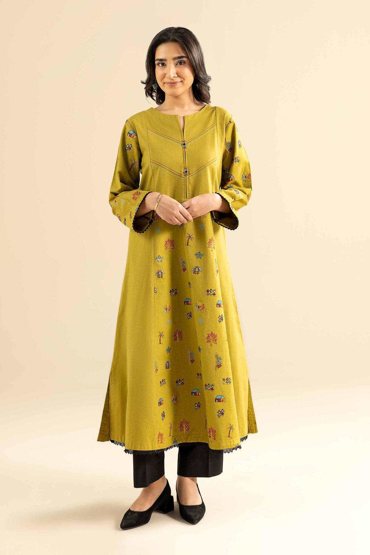 Embroidered Shirt - PW25-592