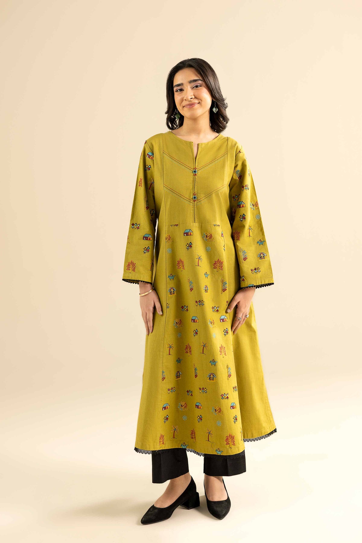 Embroidered Shirt - PW25-592