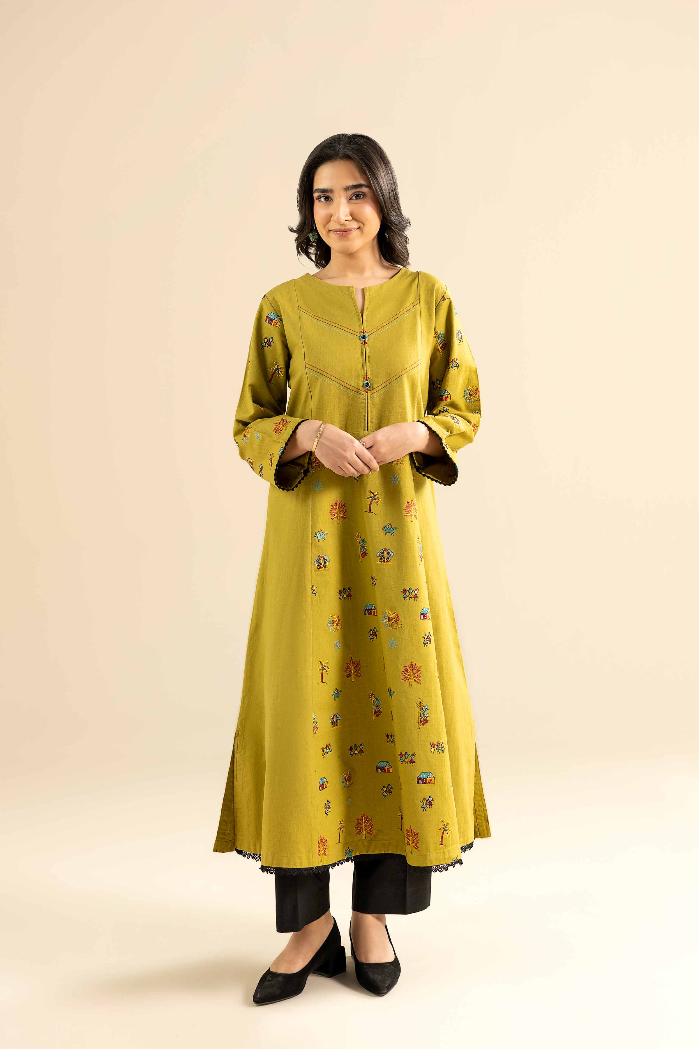 Embroidered Shirt - PW25-592