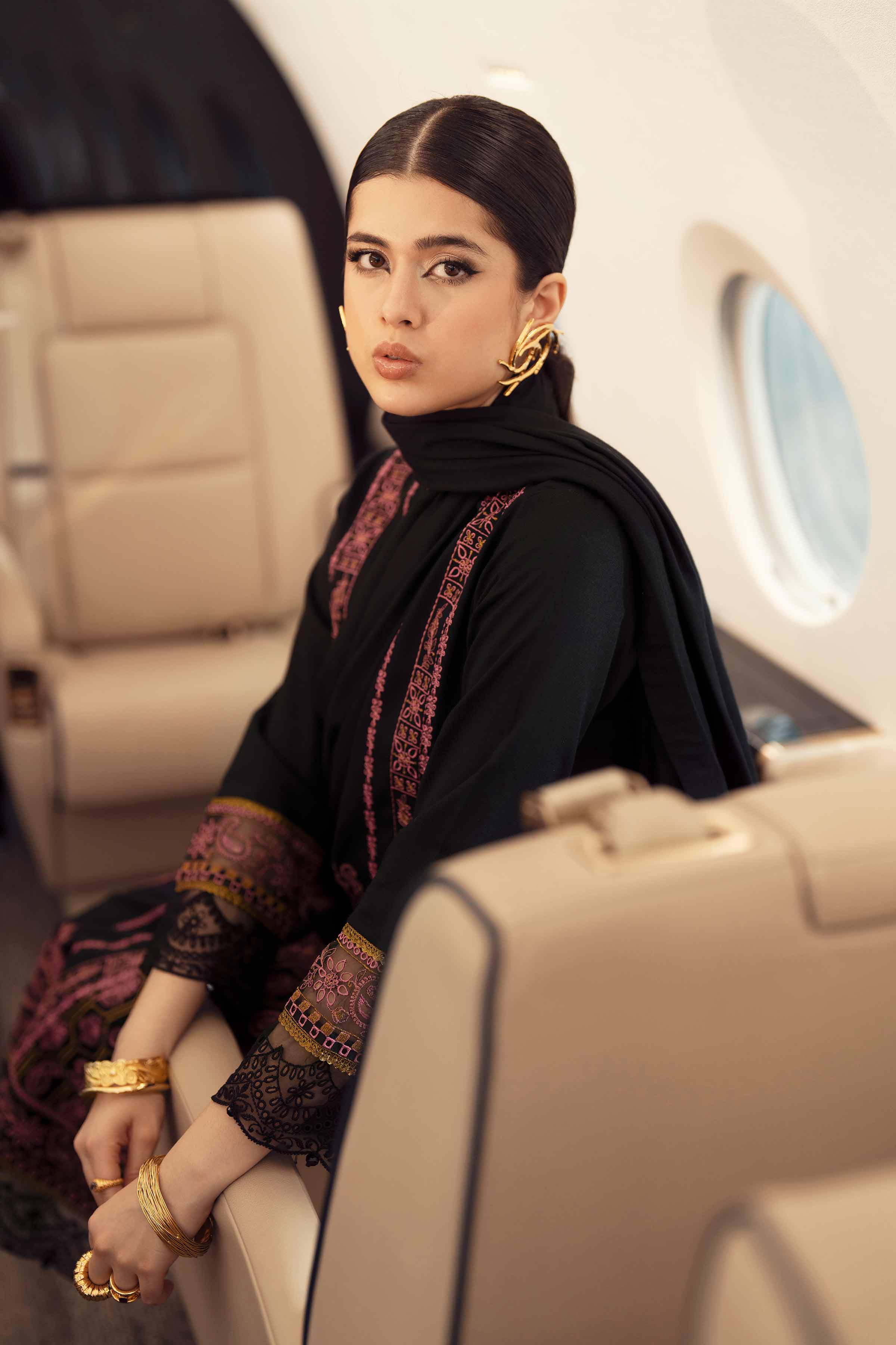 3 Piece - Embroidered Suit - PW25-87