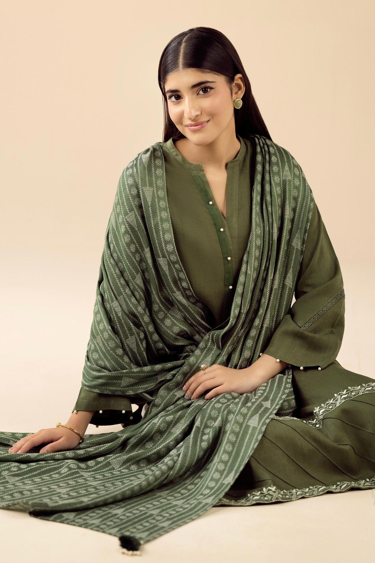 2 Piece - Embroidered Suit - PW25-99