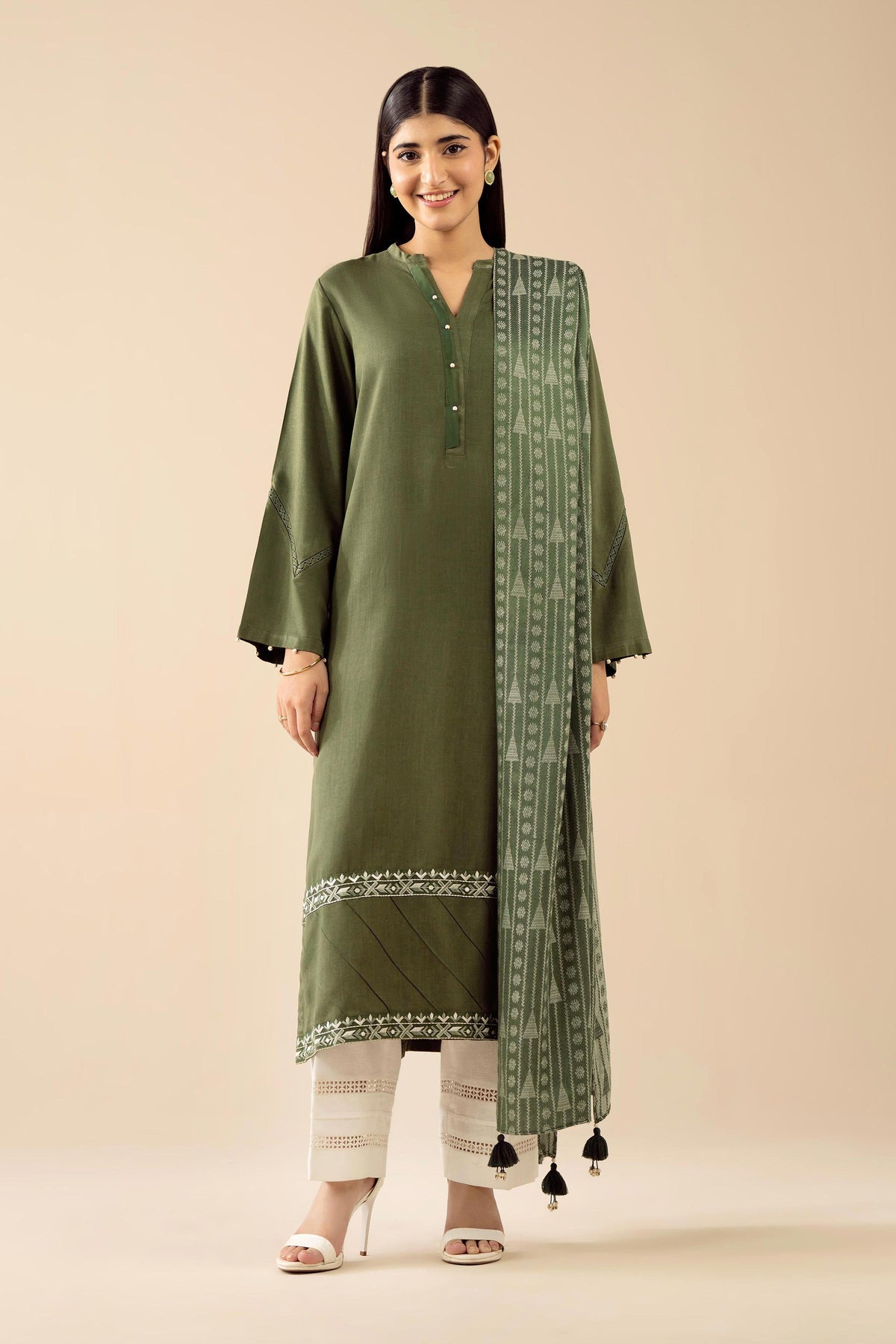 2 Piece - Embroidered Suit - PW25-99