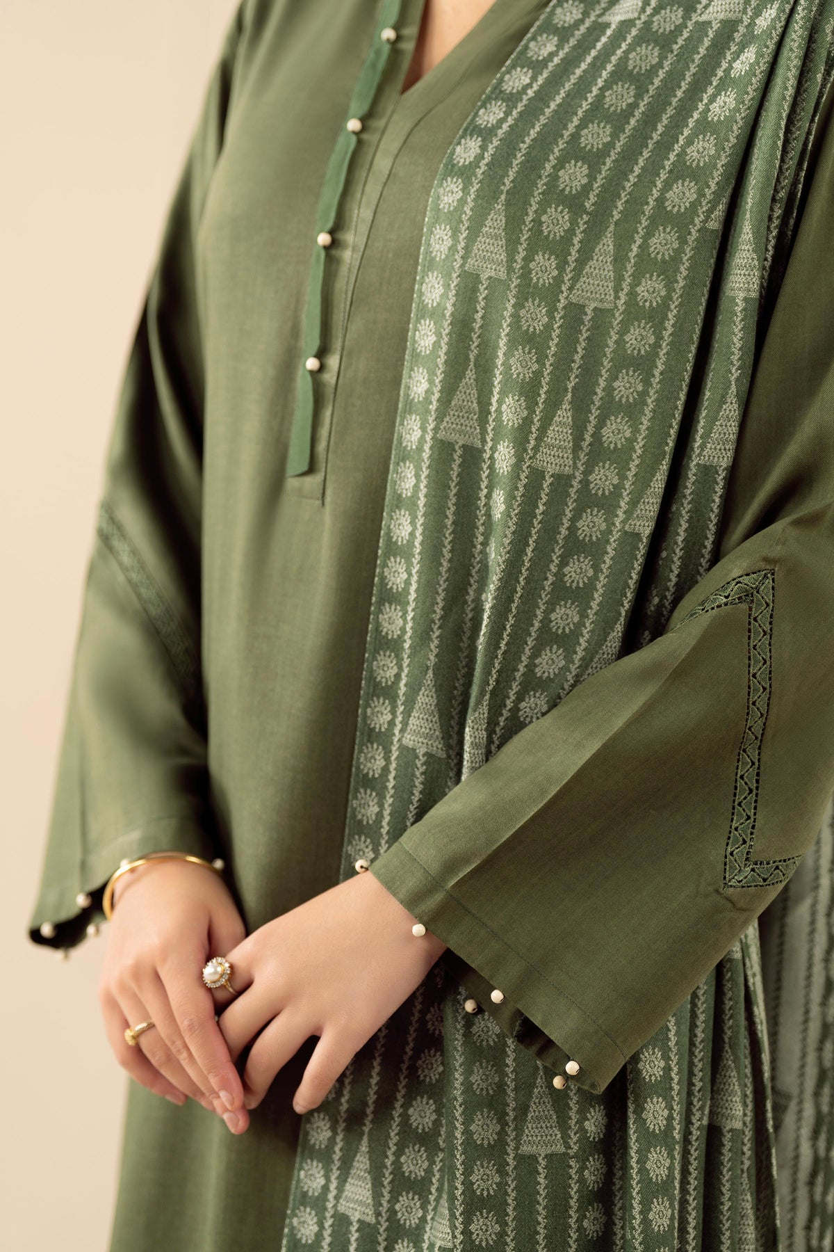2 Piece - Embroidered Suit - PW25-99